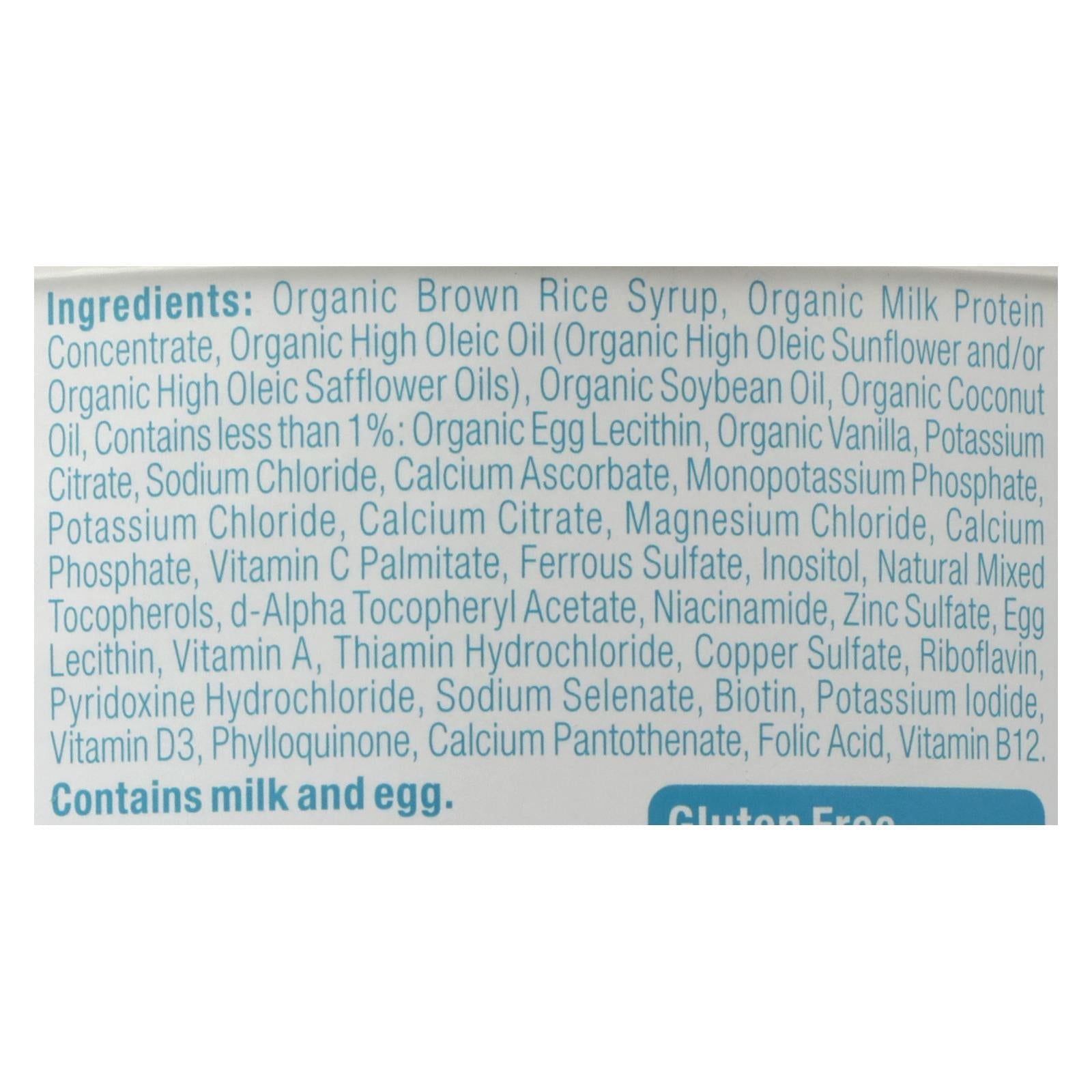 Baby's Only Organic Toddler Formula - Lactorelief (Organic, Lactose-Free, 6 x 12.7oz)