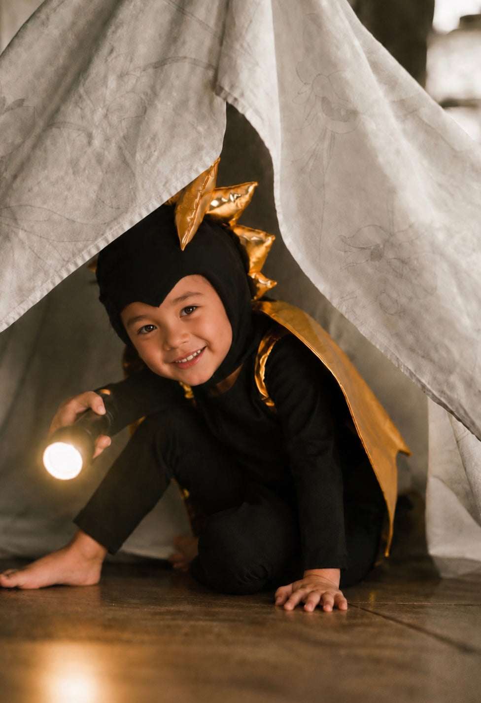 Band of the Wild Golden Night Dragon Pajama Costume