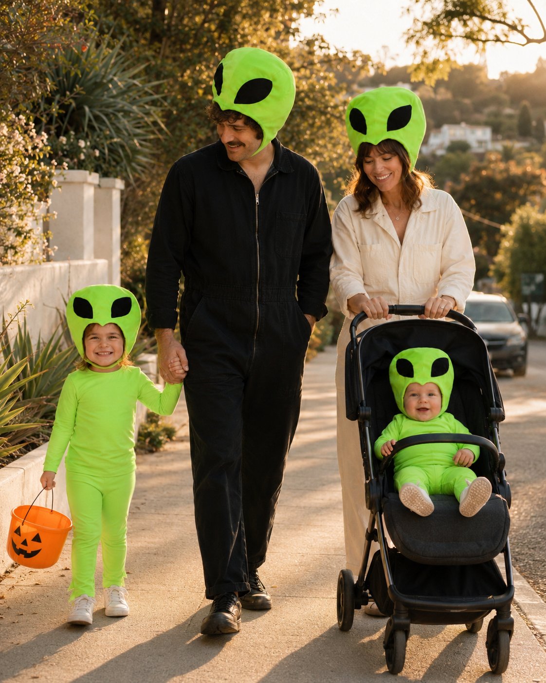 Band of the Wild Cosmic Green Alien