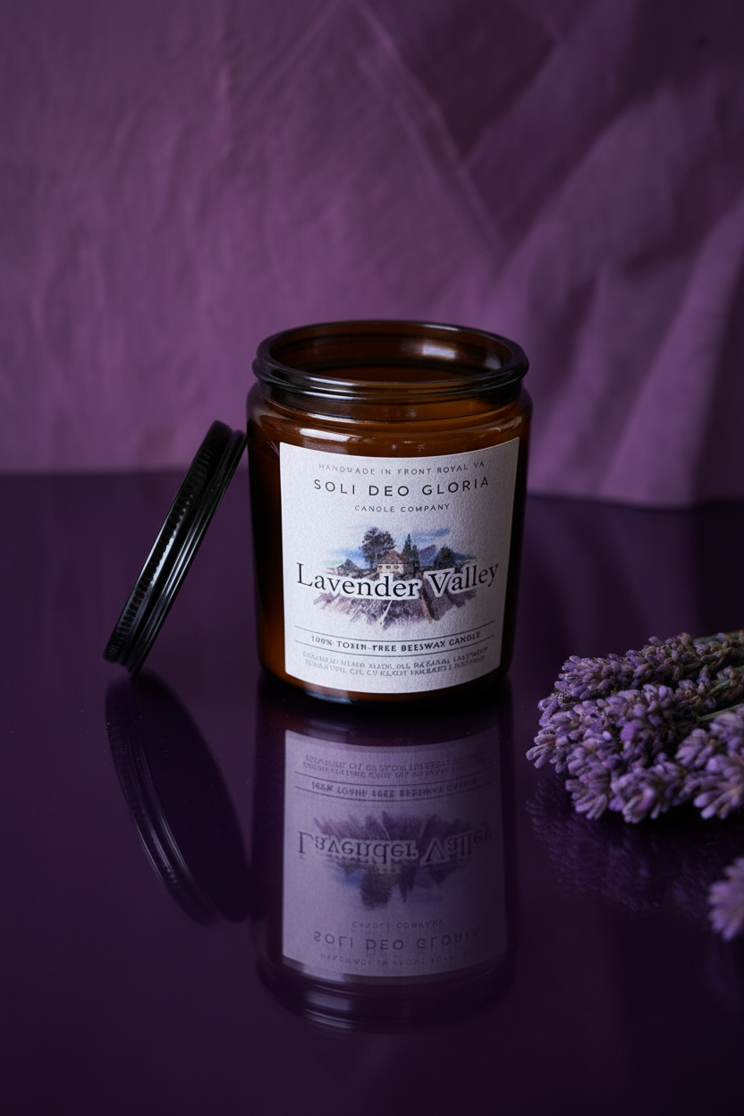 Soli Deo Gloria Candle Company Veritas & Vitalis Spring Collection | Hand-Poured 100% Beeswax Candle Gift Set