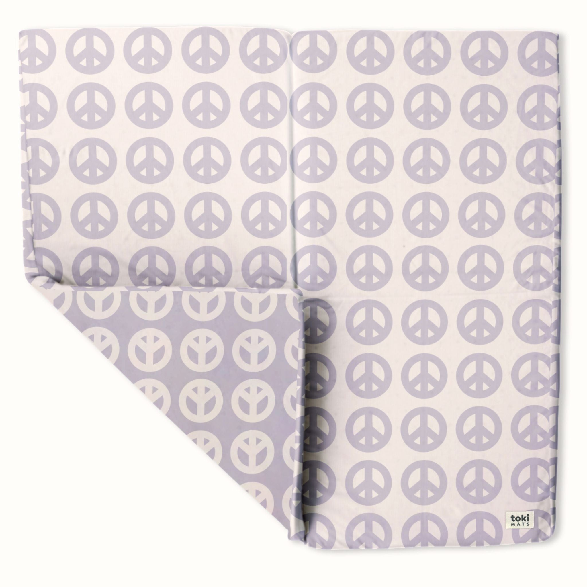 Toki Mats Peace Sign Organic Cotton Mat