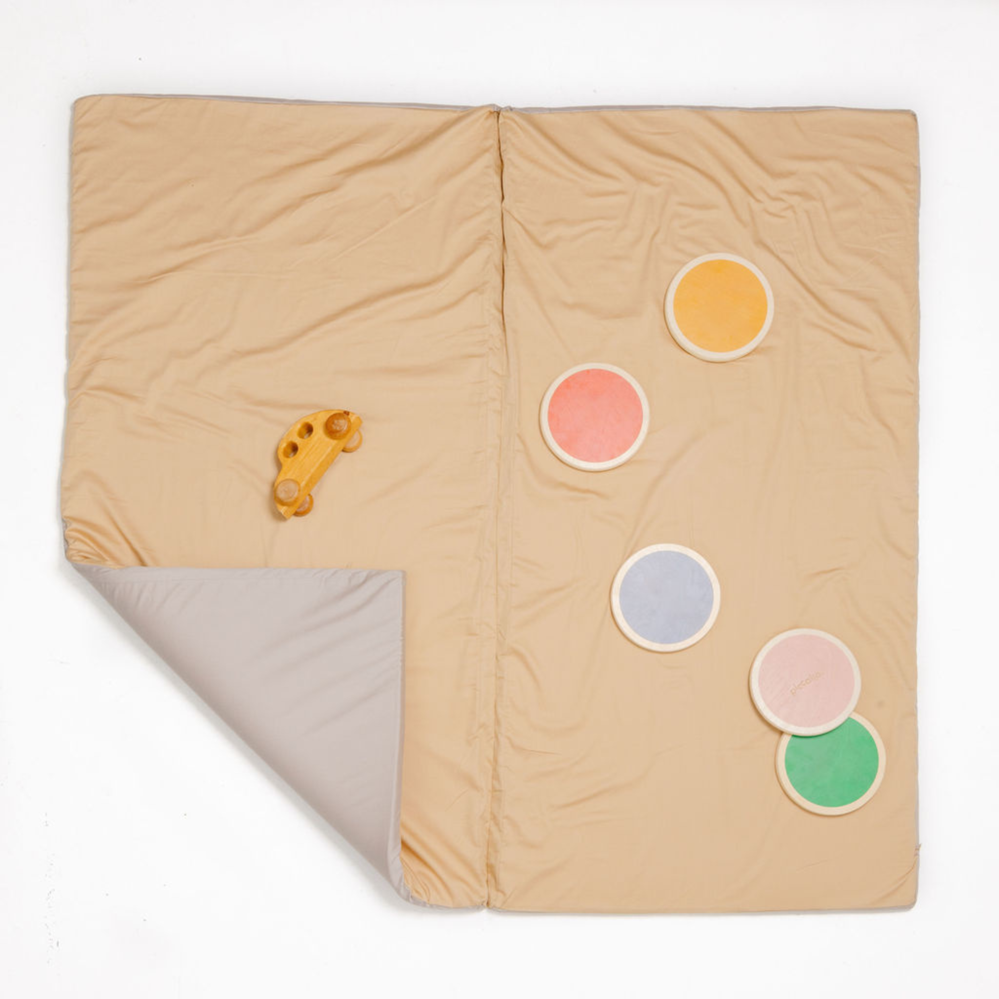 Toki Mats Cloud + Sandcastle Organic Cotton Mat