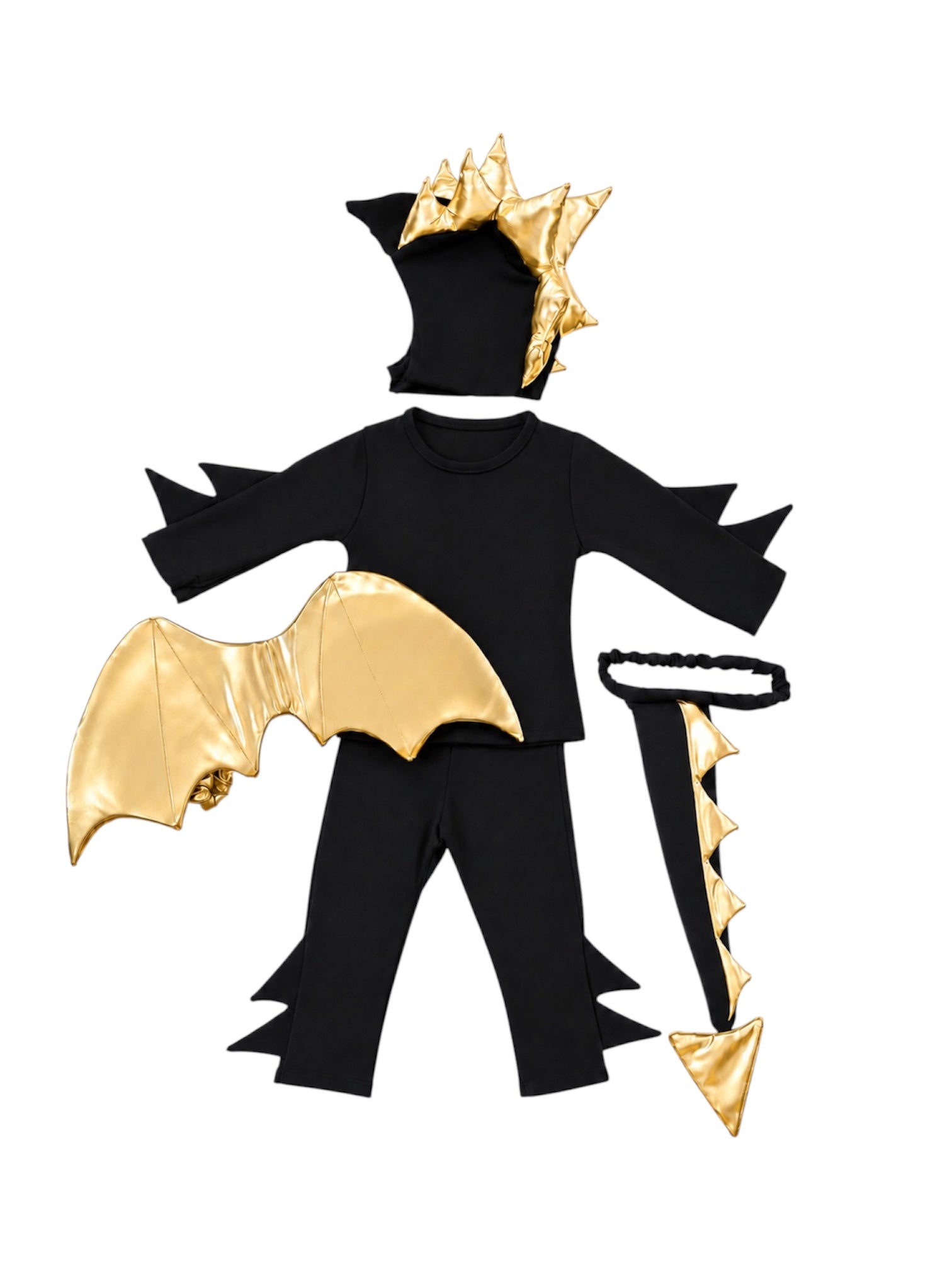 Band of the Wild Golden Night Dragon Pajama Costume