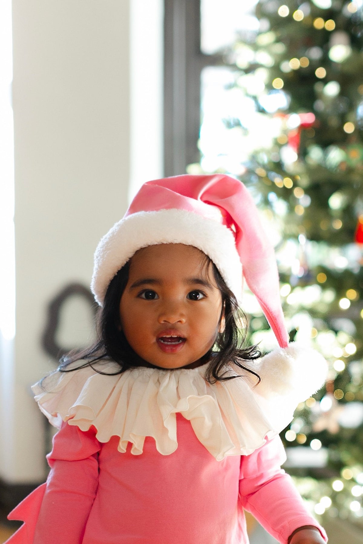 Band of the Wild Pink Holiday Elf Pajama Costume