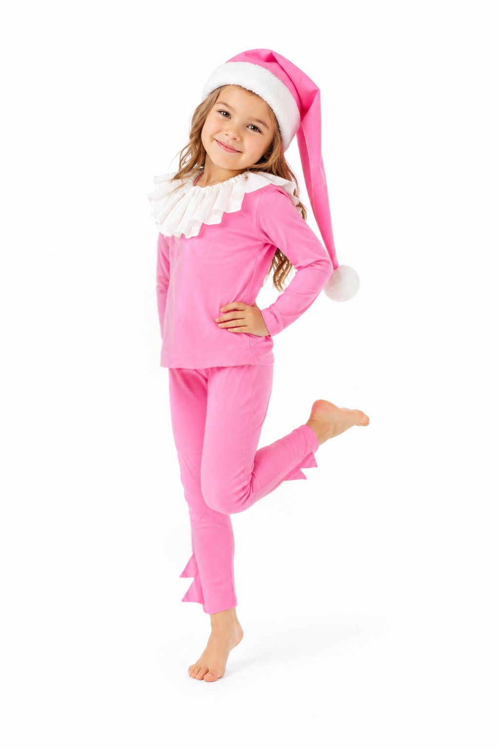 Band of the Wild Pink Holiday Elf Pajama Costume
