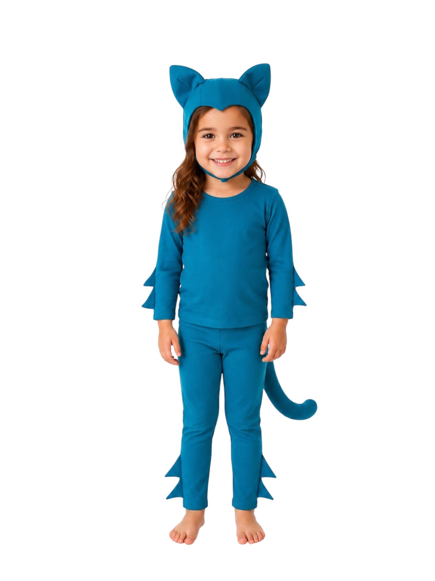 Band of the Wild Blue Cat Pajama Costume