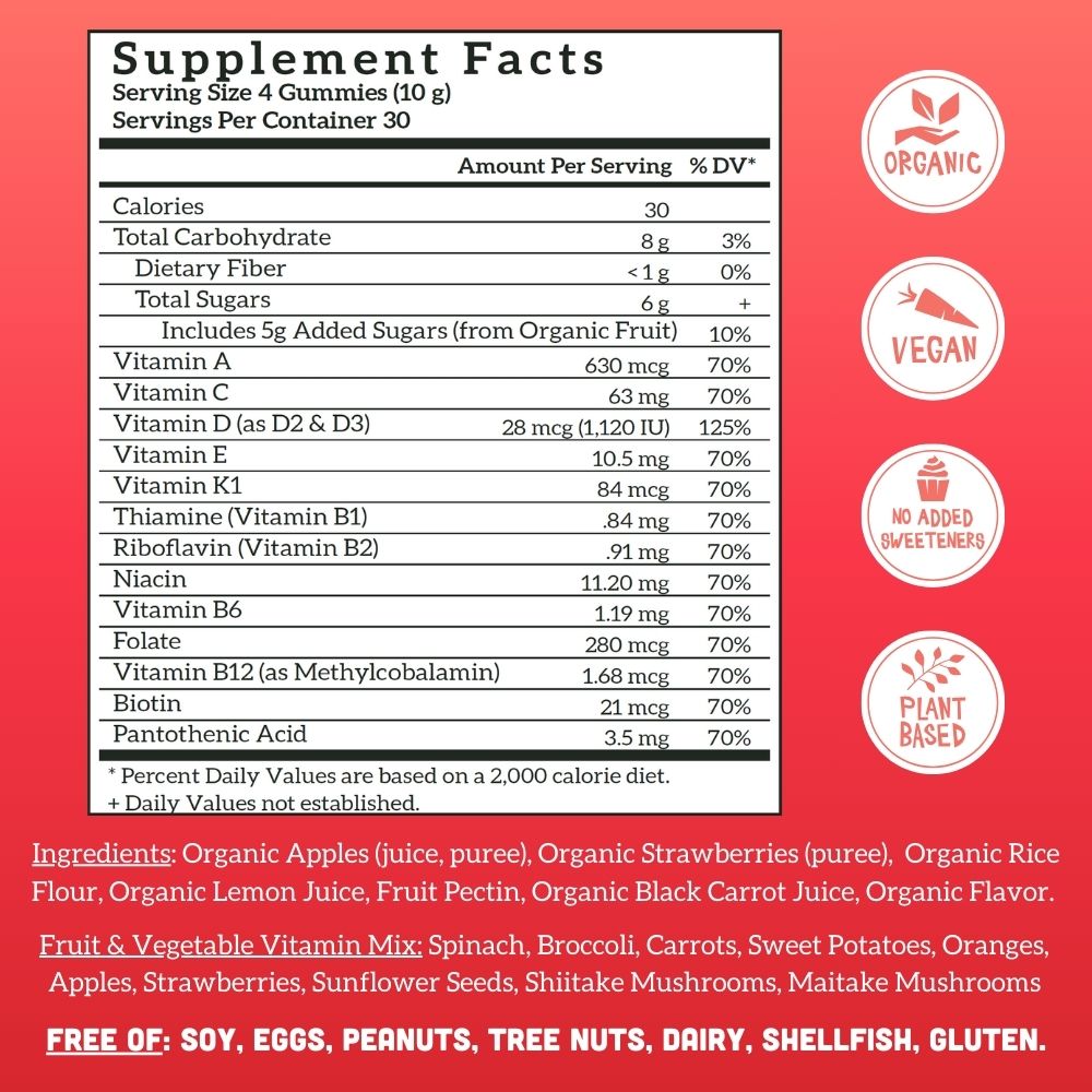 Llama Naturals Family Essentials Bundle - Adult + Kids Multi Gummies