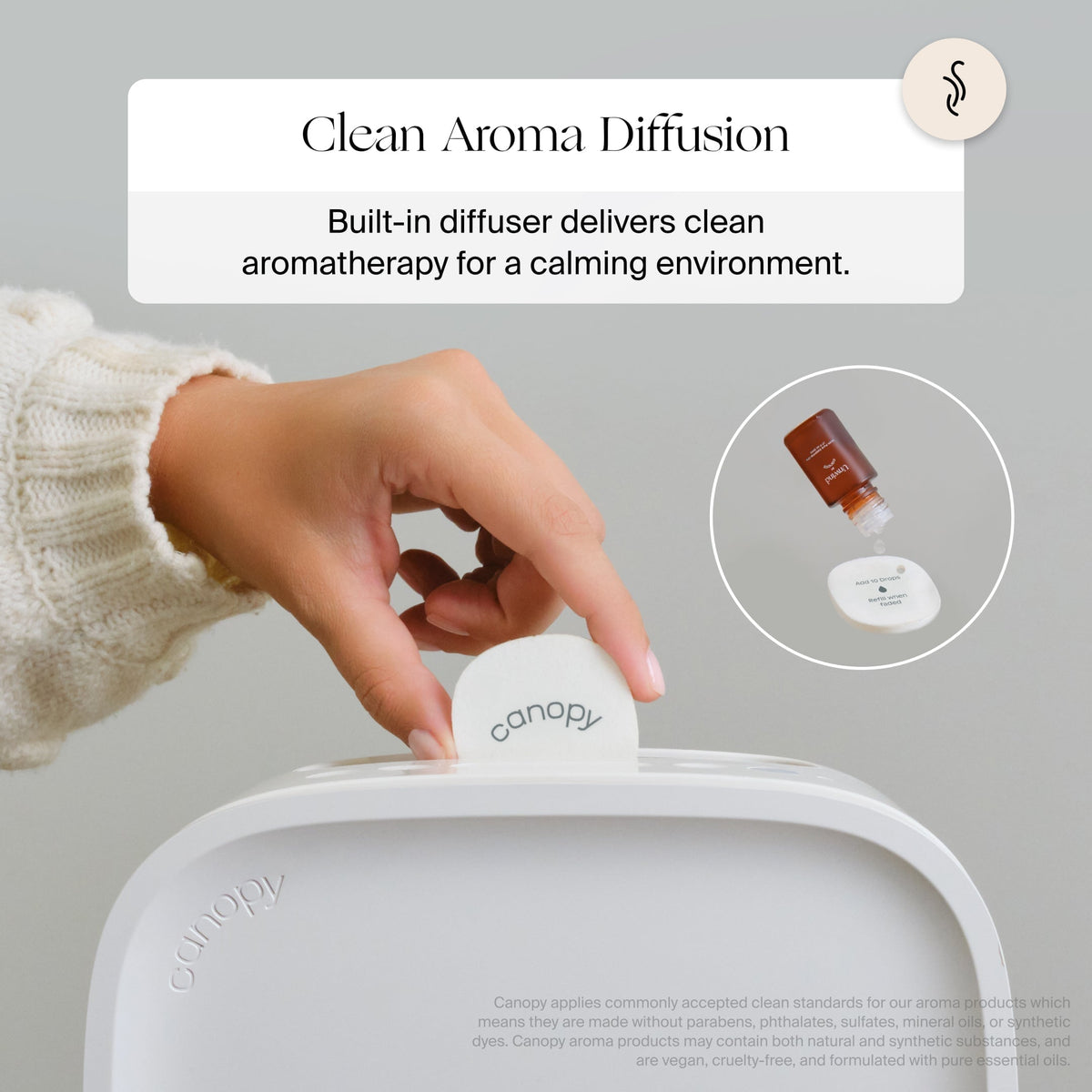 Canopy Bedside Air Purifier