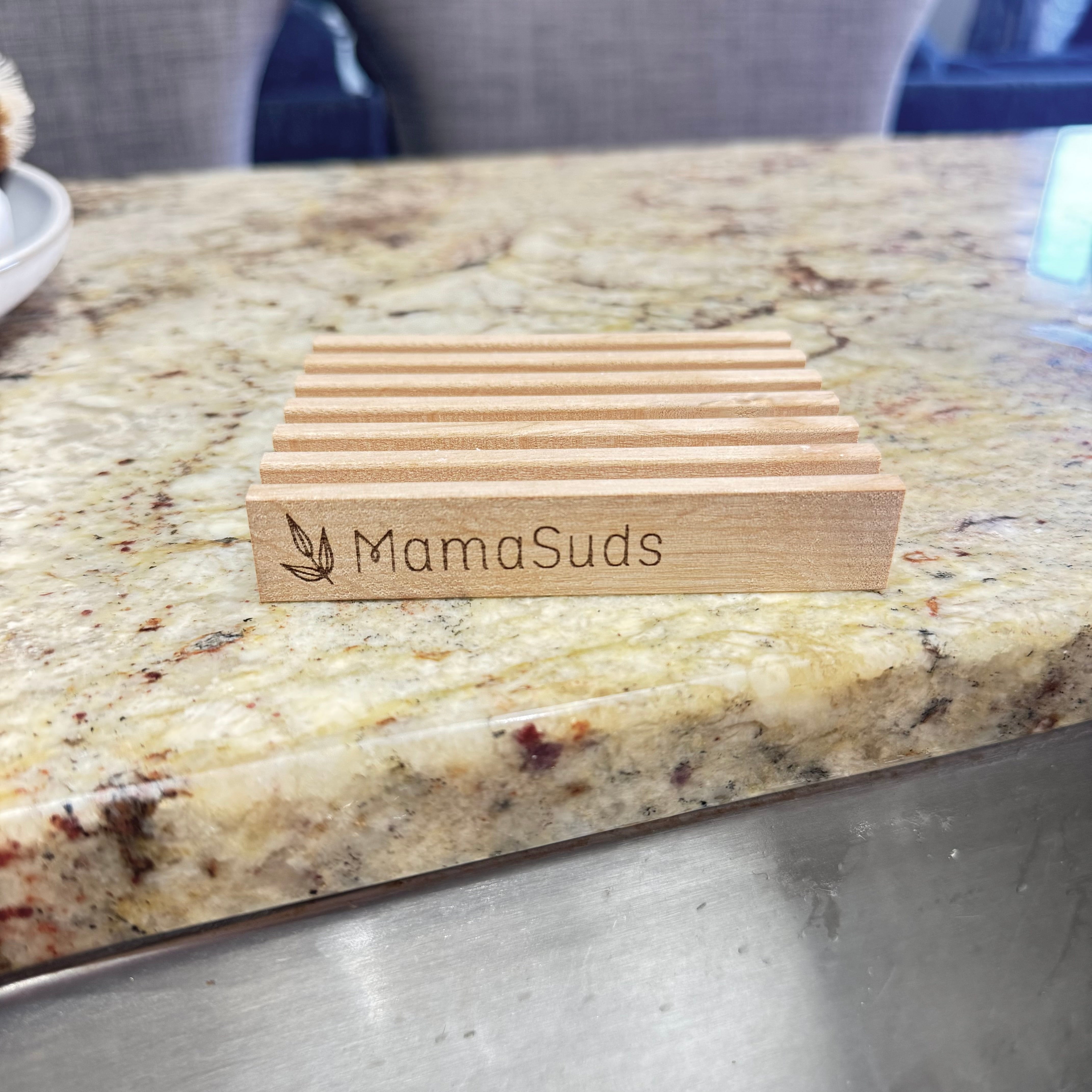 MamaSuds Alder Battlement Soap Dish 4"