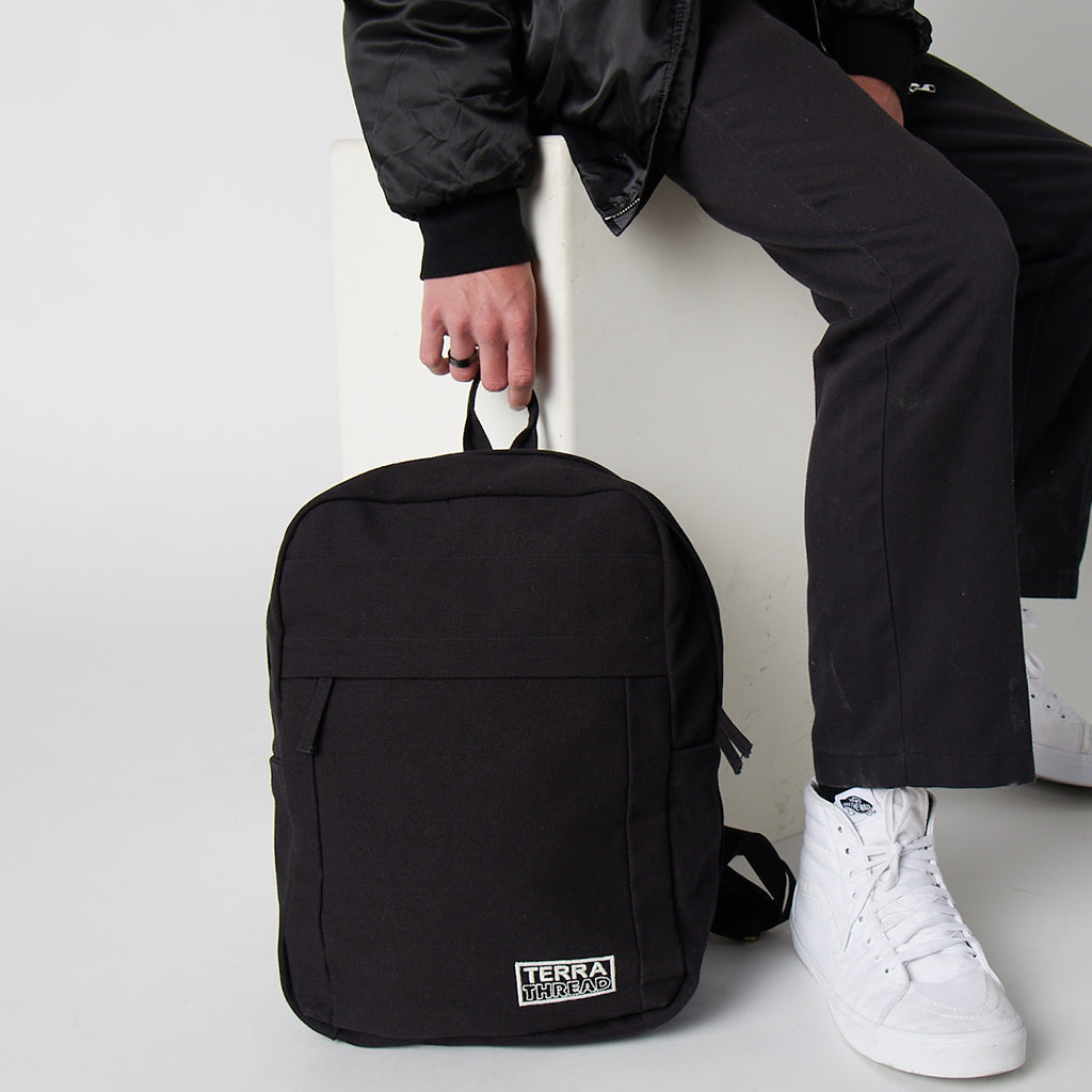 Terra Thread® Earth Backpack - Sustainable Backpack for School and Everyday use