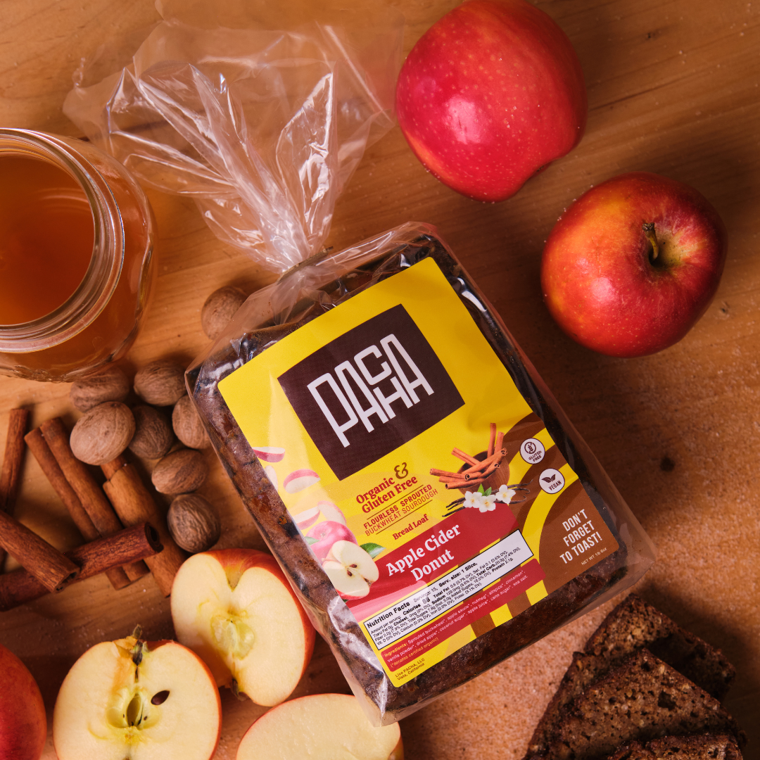 Live Pacha Sprouted Sourdough Buckwheat Bread