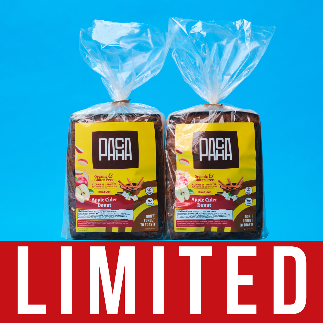 Live Pacha Sprouted Sourdough Buckwheat Bread