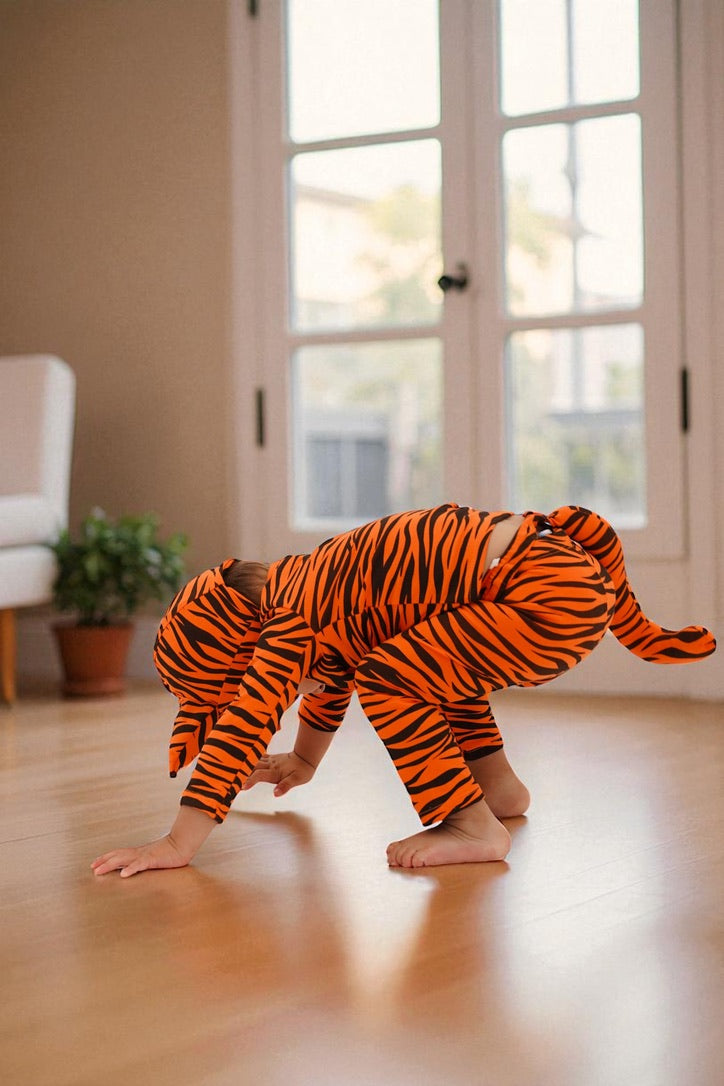 Band of the Wild Tiger Pajama Costume