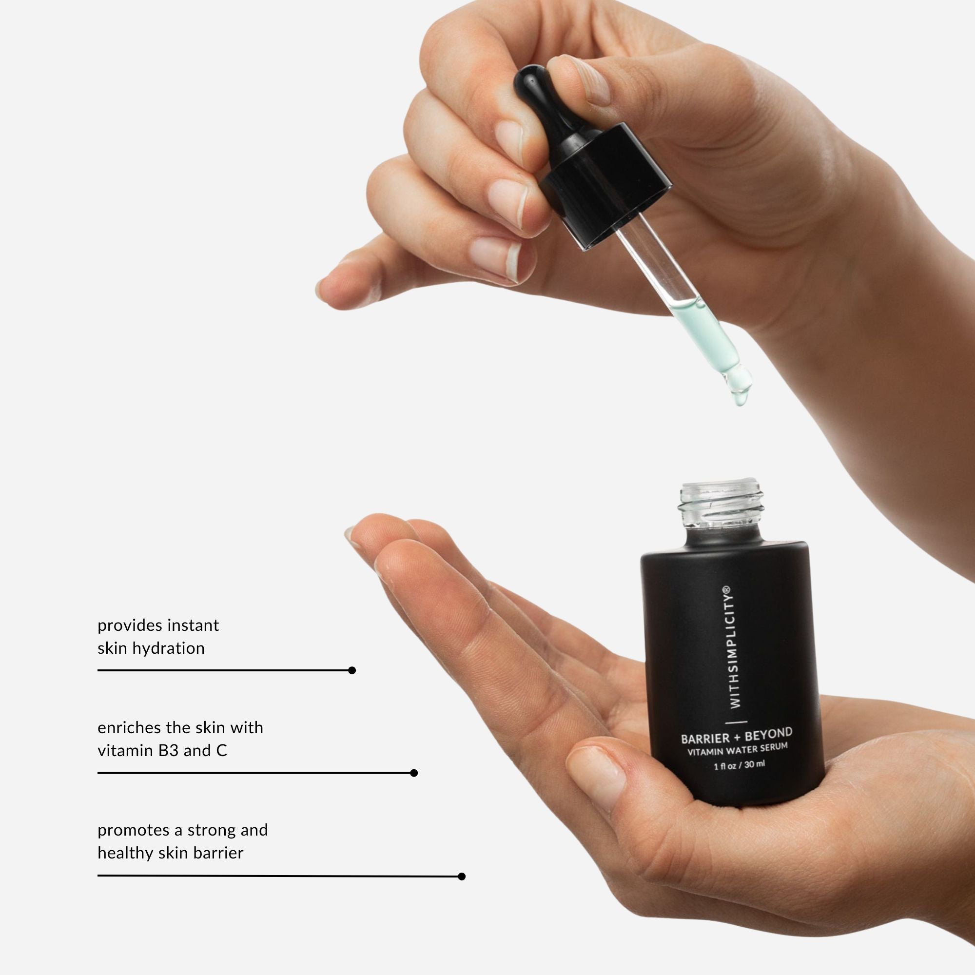 withSimplicity Barrier + Beyond Vitamin Water Serum - Gimme the