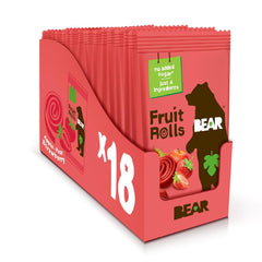 BEAR Real Fruit Snack Rolls