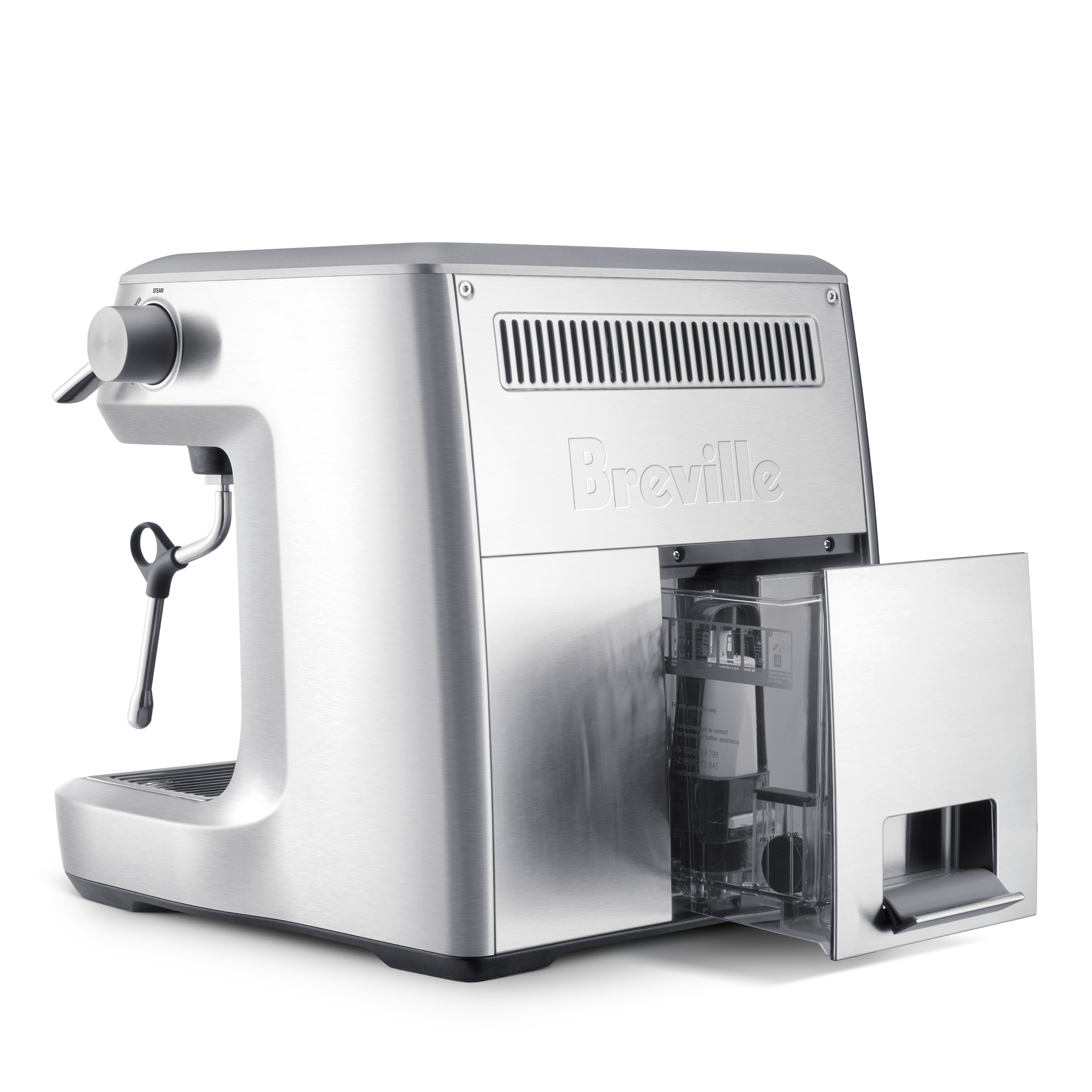 Breville coffee machine on a white background