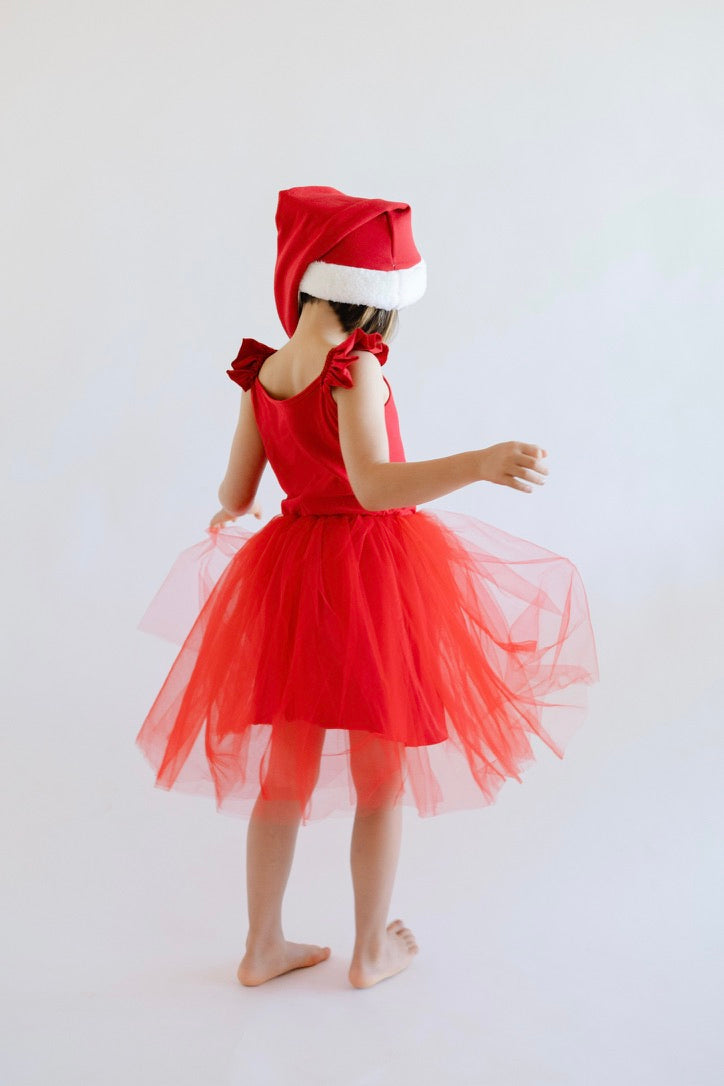 Band of the Wild Red Elf Holiday Dress