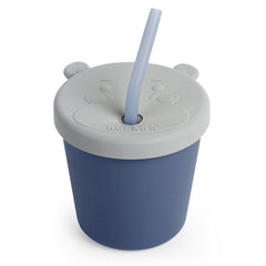 Haakaa Jolly Hippo Silicone Sippy Cup
