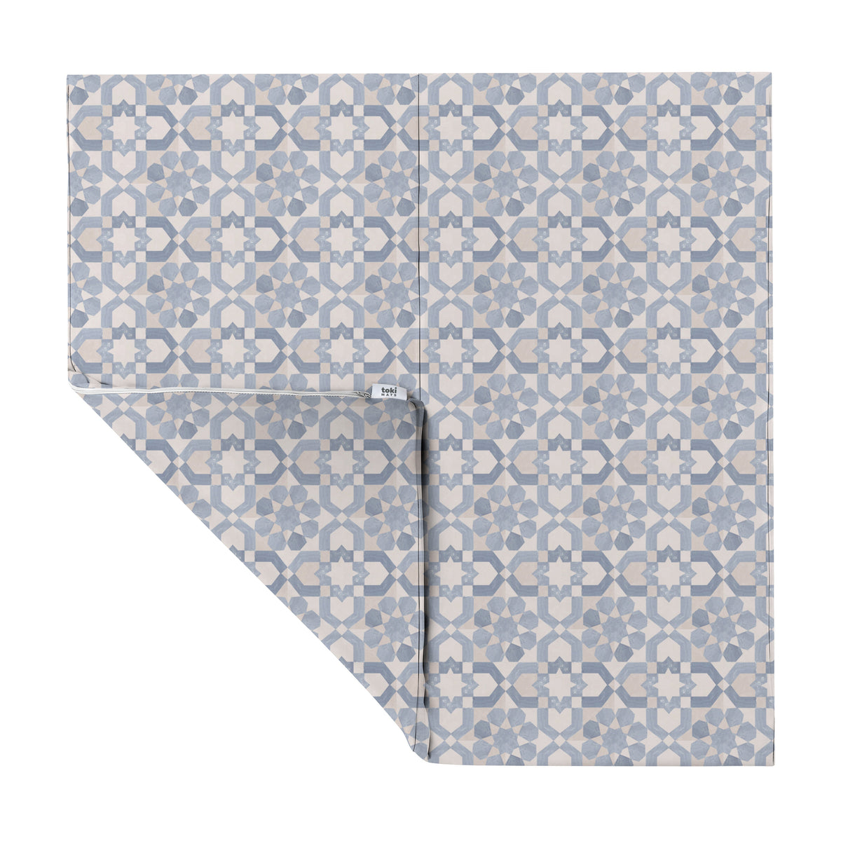 Toki Mats Blue Tile Vegan Leather Mat