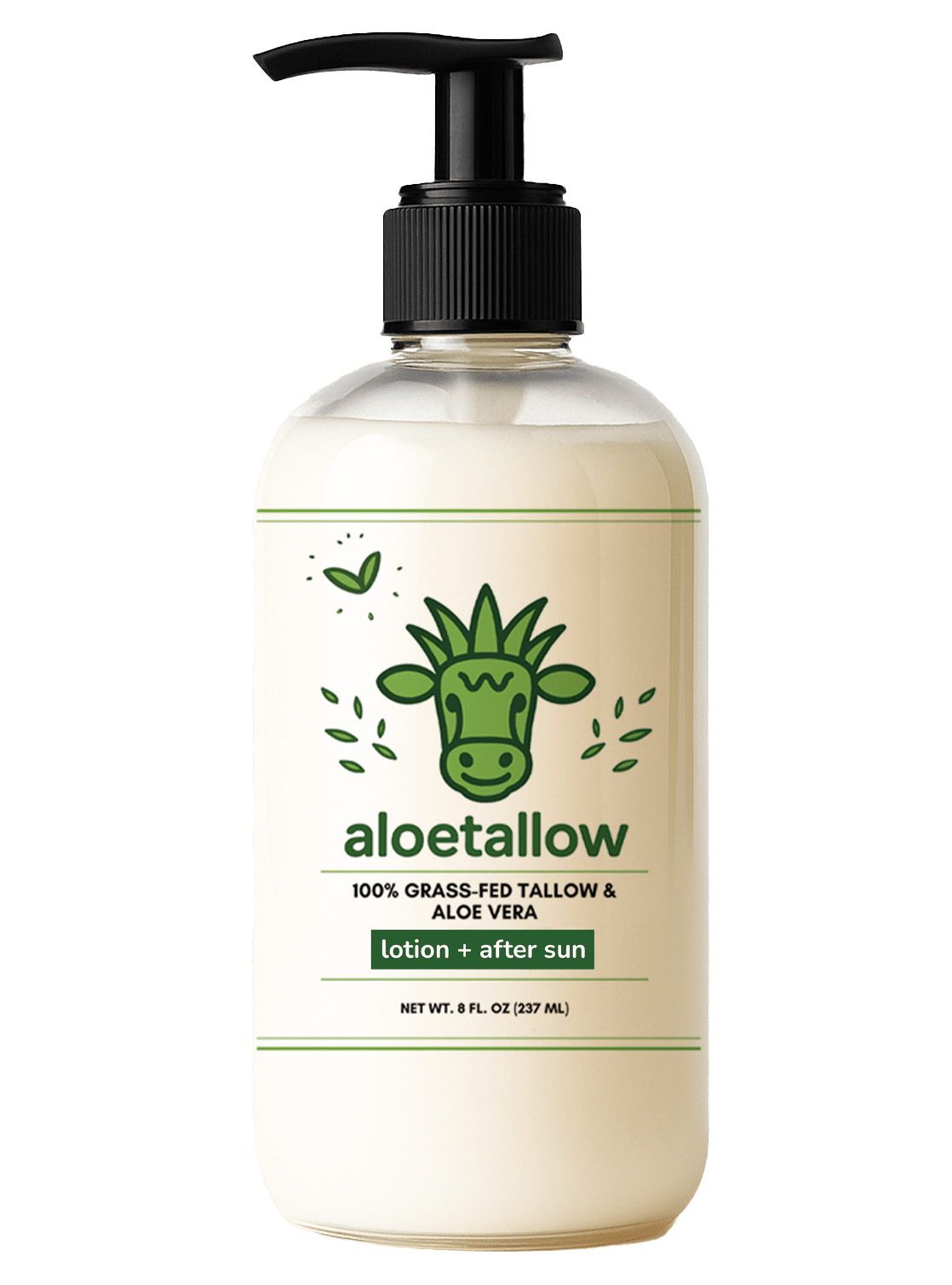 Aloetallow Tallow + Aloe Face & Body Lotion | 8 Clean Ingredients