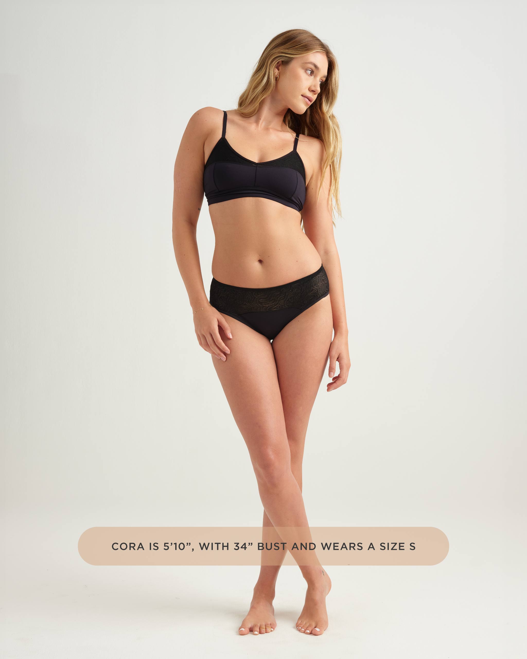 Saalt Lace Bralette