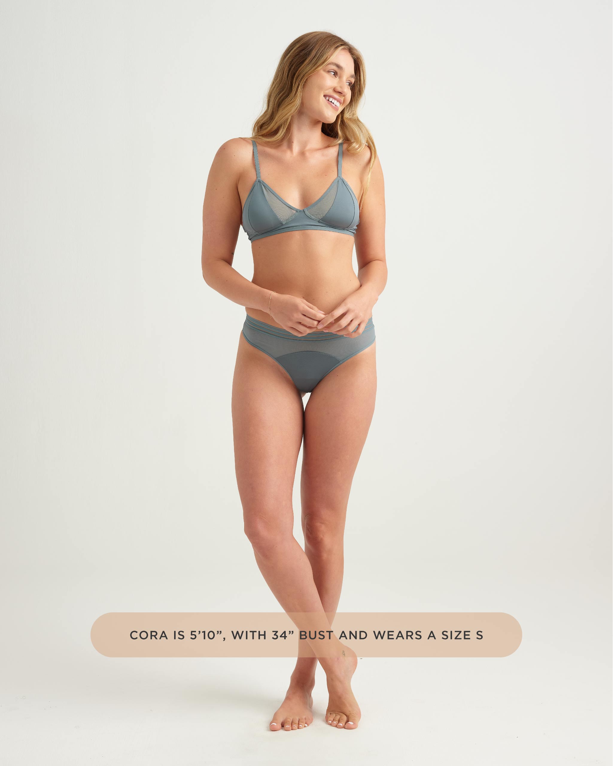 Saalt Mesh Bralette