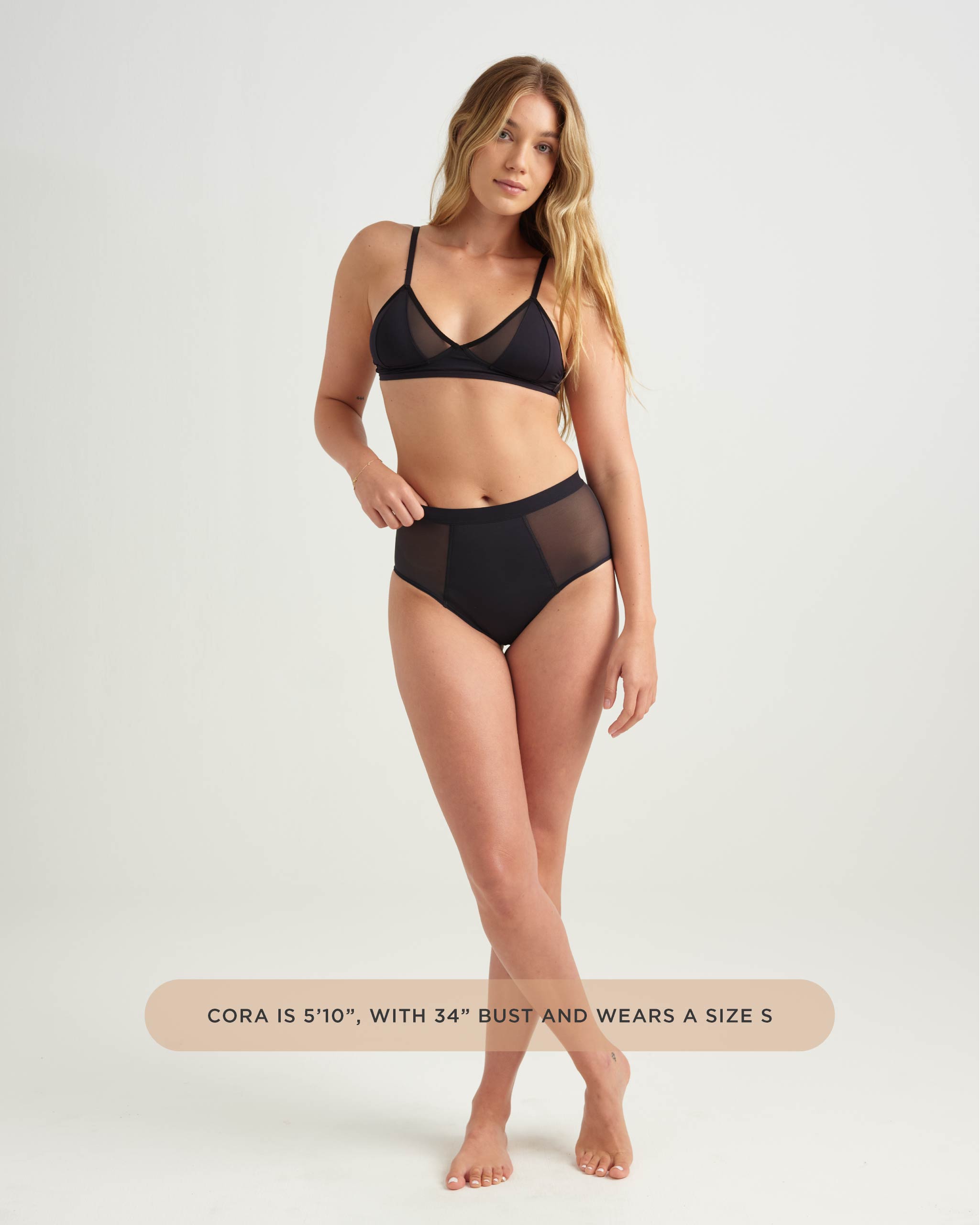 Saalt Mesh Bralette