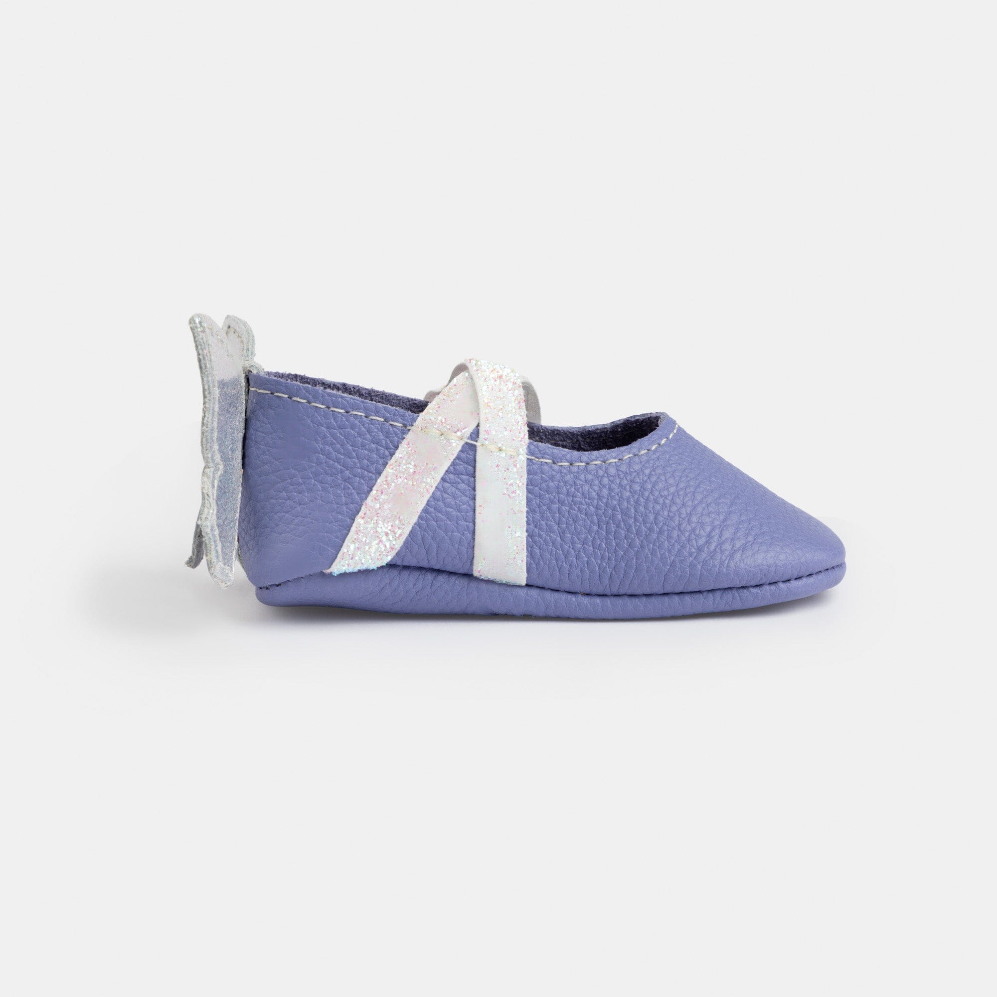Freshly Picked Lilac Flutterby Ballet Slipper Baby Shoe