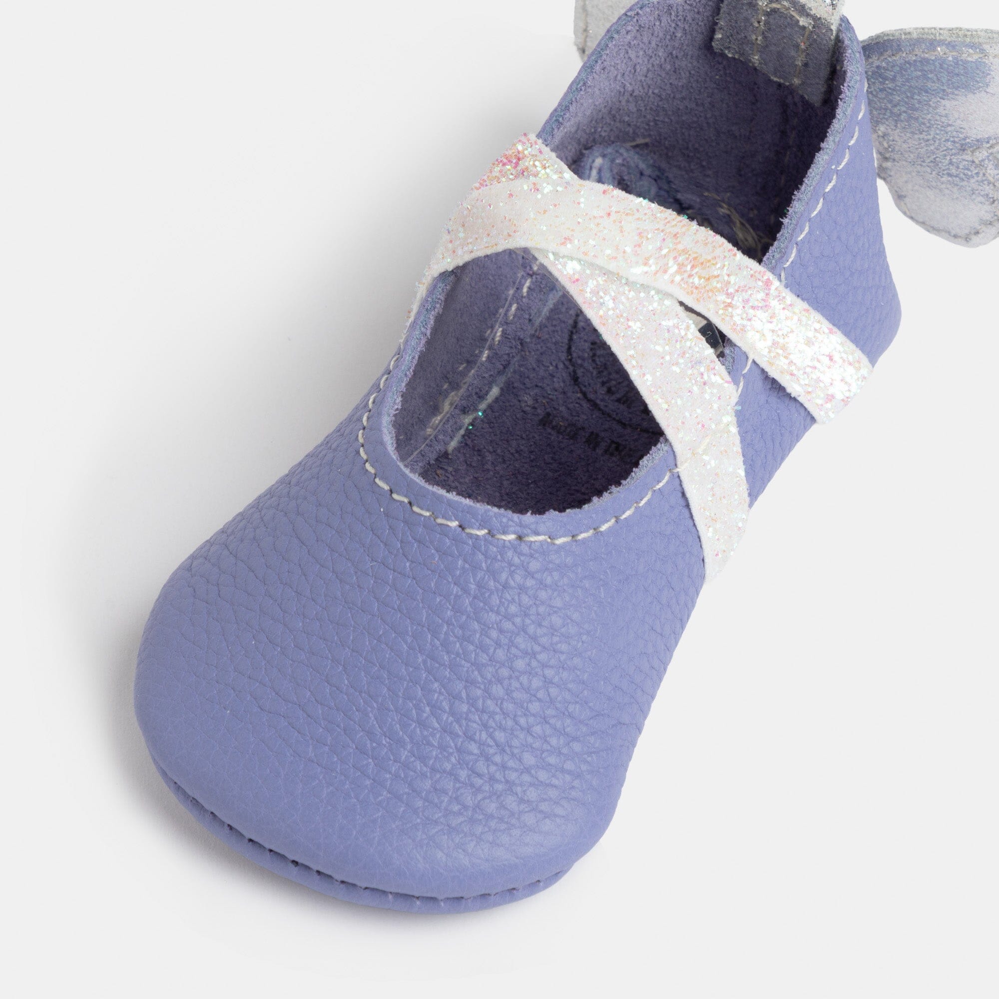 Freshly Picked Lilac Flutterby Ballet Slipper Baby Shoe
