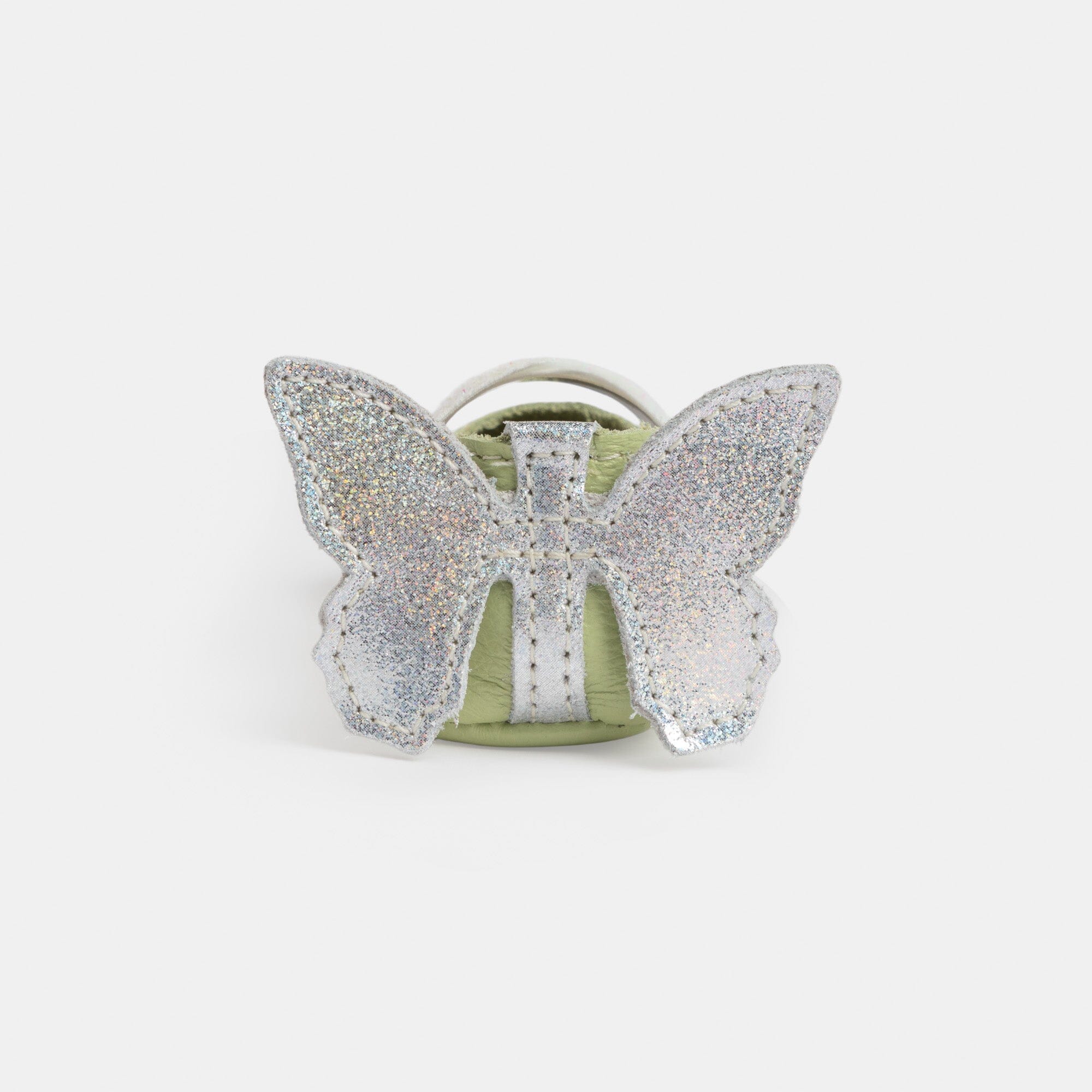 Freshly Picked Mint Flutterby Ballet Slipper Baby Shoe