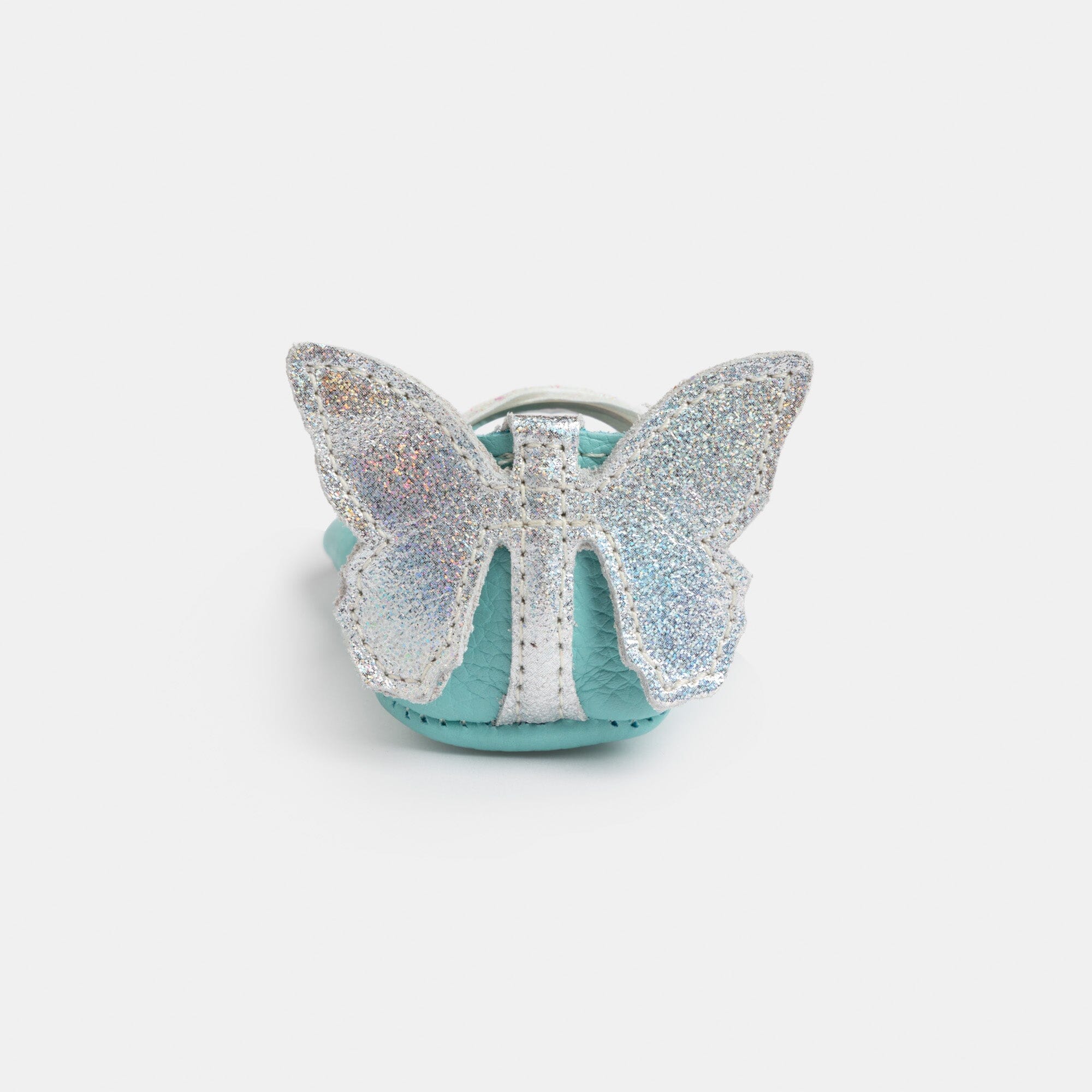 Freshly Picked Turquoise Flutterby Ballet Slipper Baby Shoe