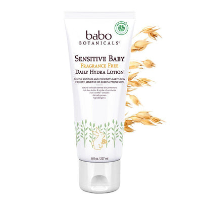 Babo Sensitive Baby Fragrance Free Daily Hydra Lotion