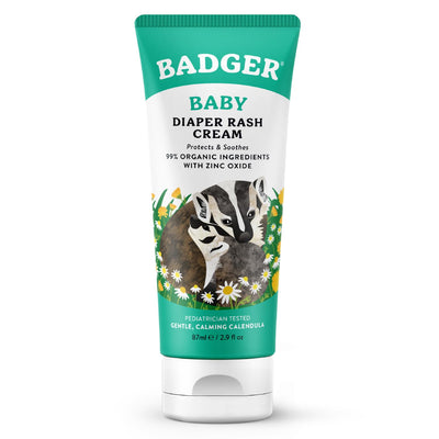 Badger Zinc Oxide Diaper Cream