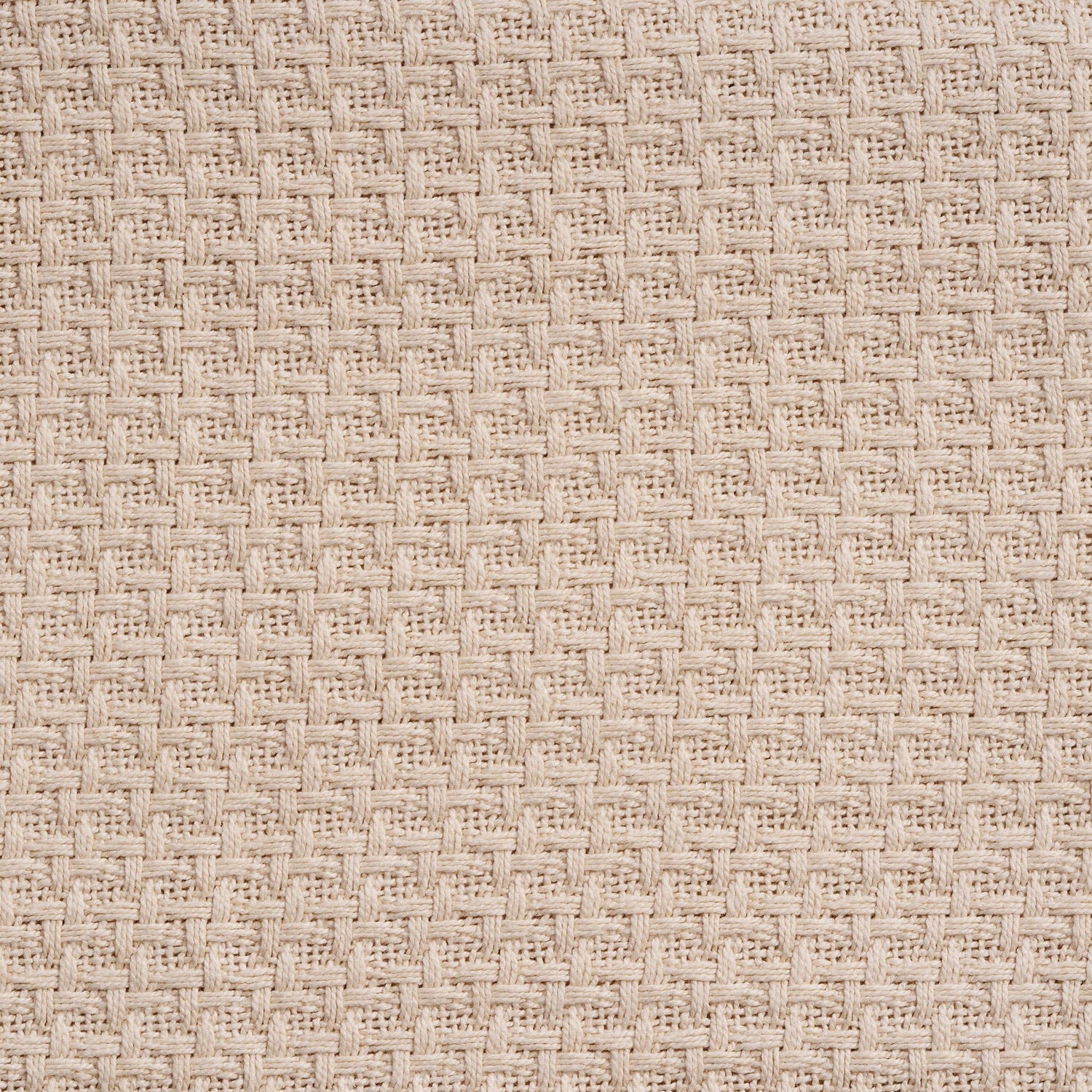 Beige fabric texture swatch