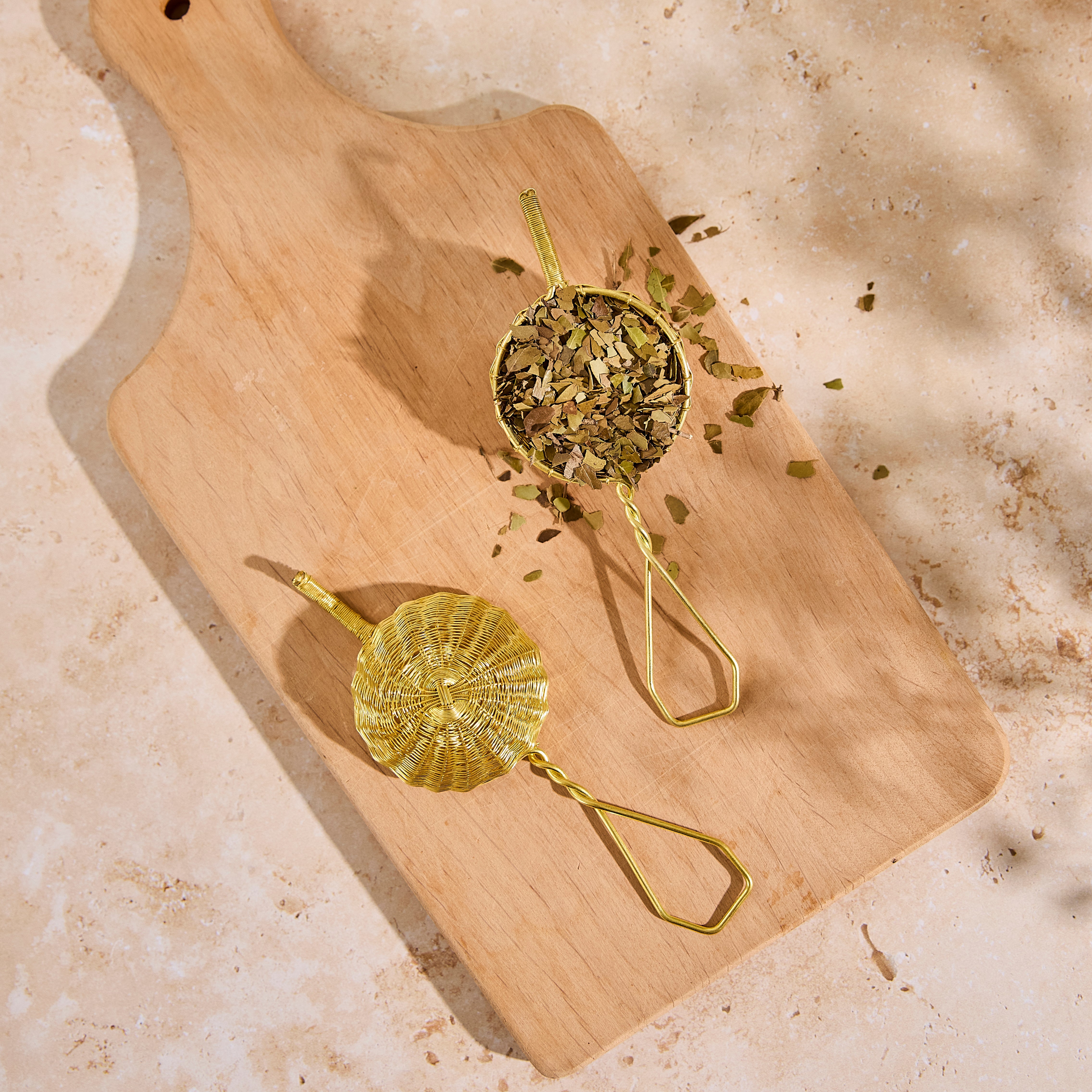 CatSpring Yaupon Handwoven Basket Strainer for Loose Leaf Yaupon Tea