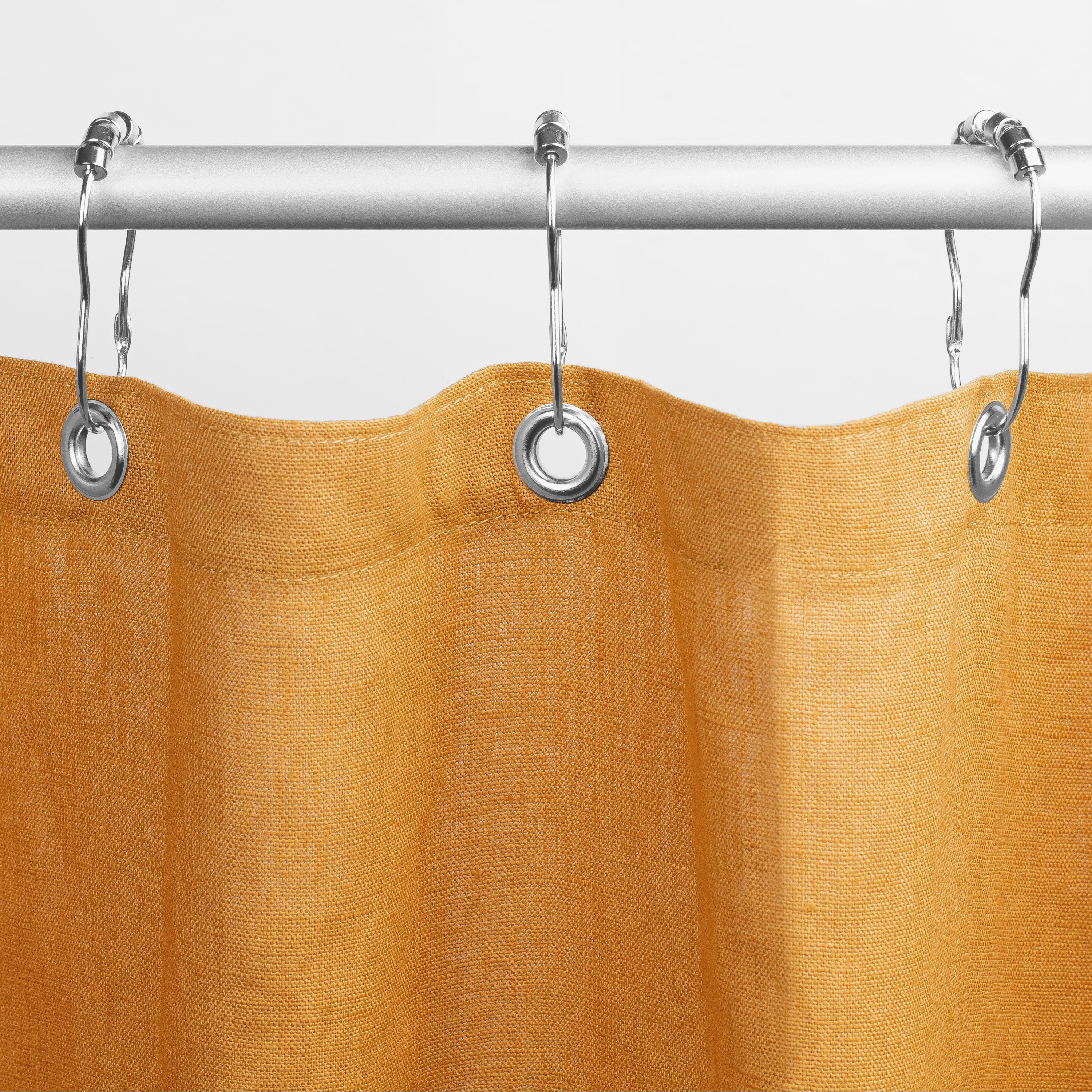 Bean Products Linen Shower Curtain – Bath, Tub + Stall Sizes