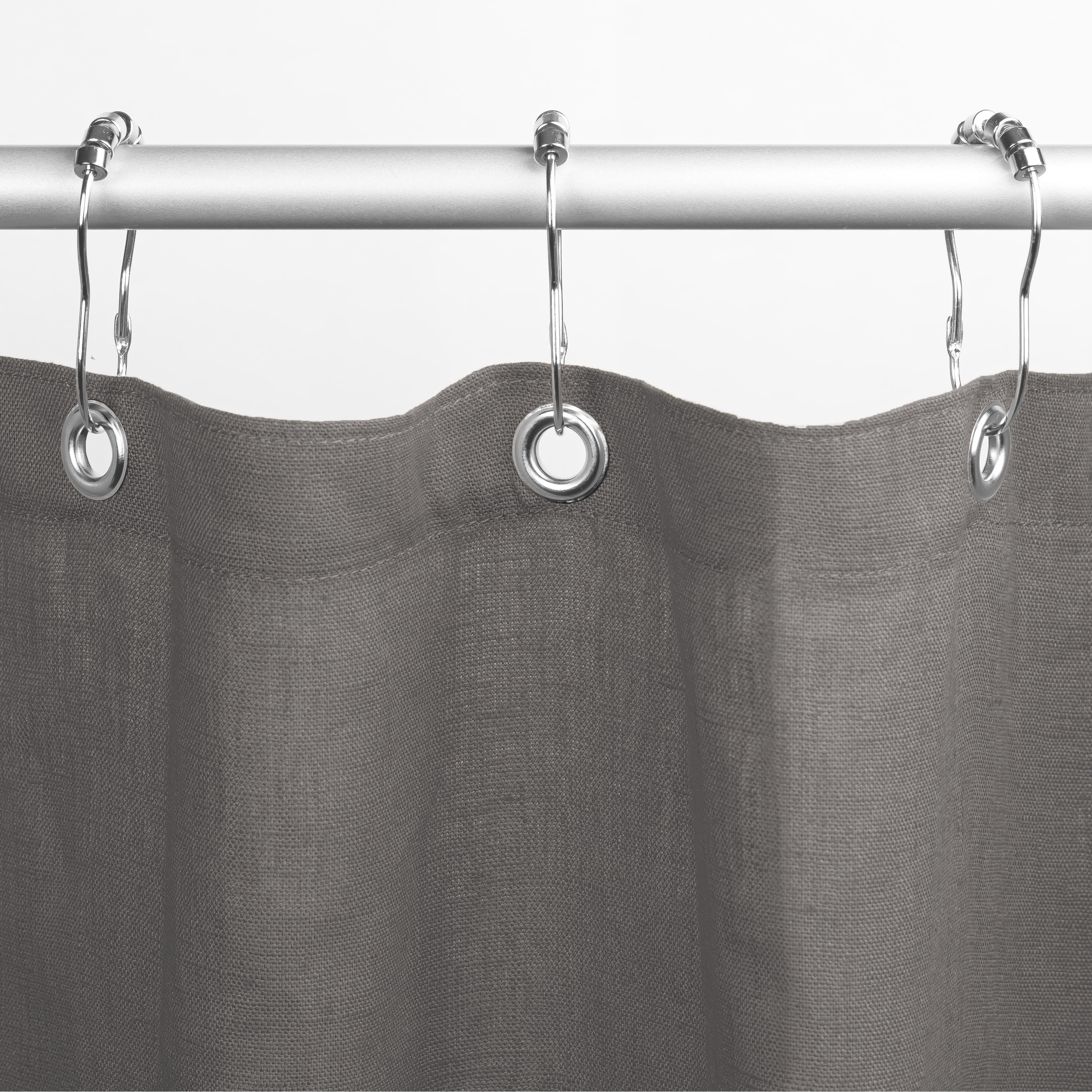 Bean Products Linen Shower Curtain – Bath, Tub + Stall Sizes