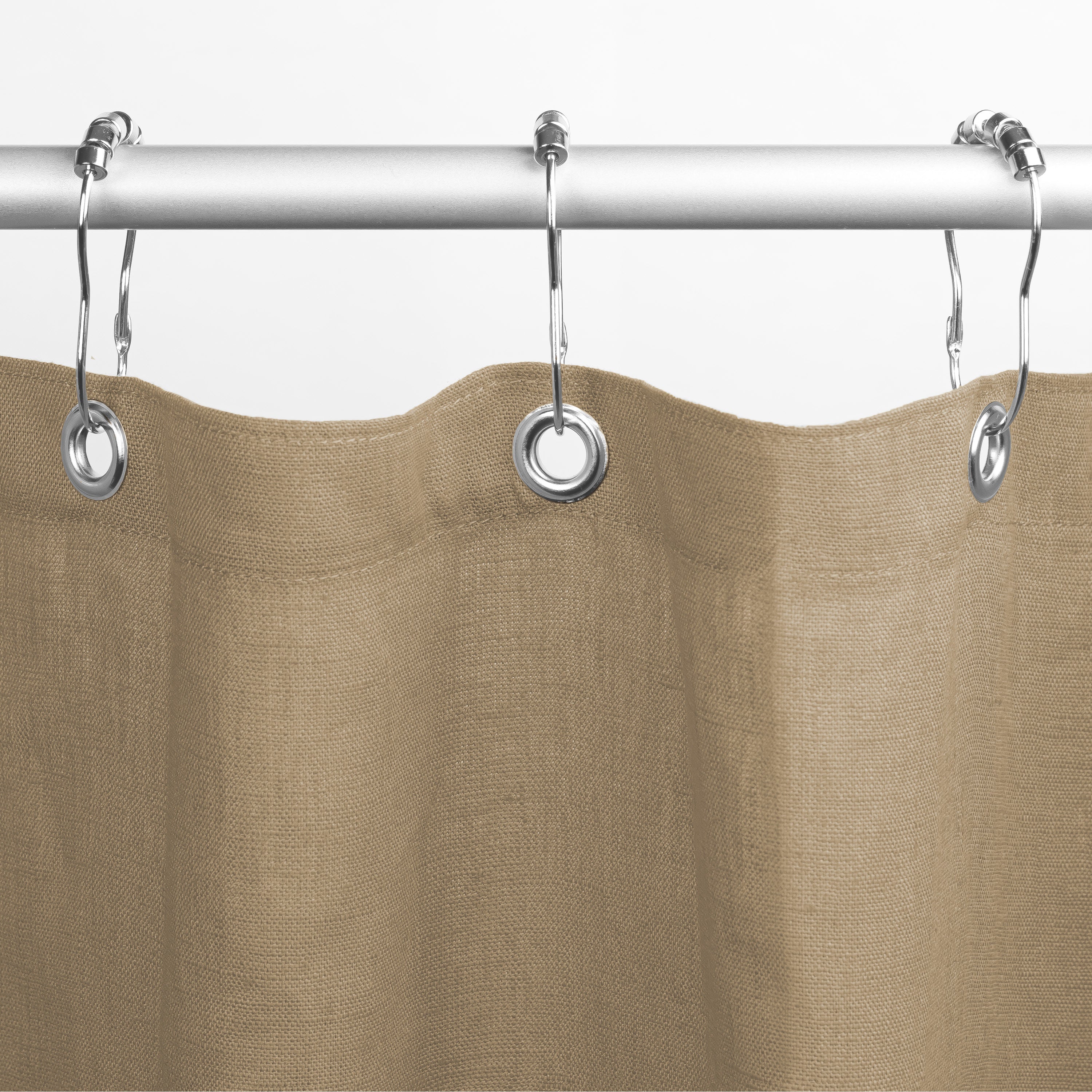 Bean Products Linen Shower Curtain – Bath, Tub + Stall Sizes