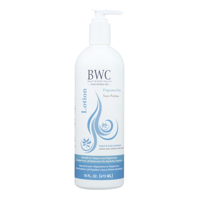 Beauty Without Cruelty Fragrance Free Body Lotion