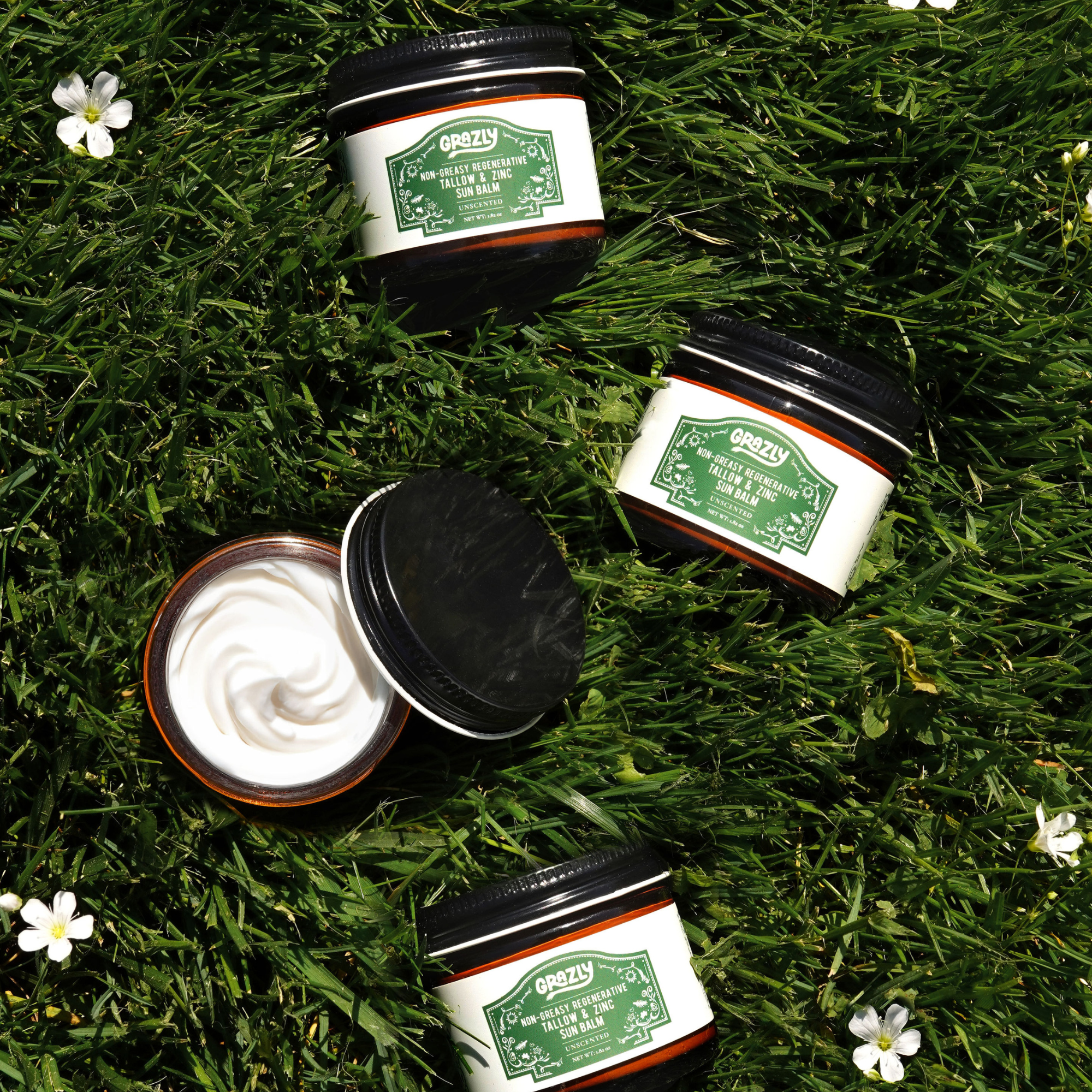 Grazly Regenerative Tallow & Zinc Sun Balm