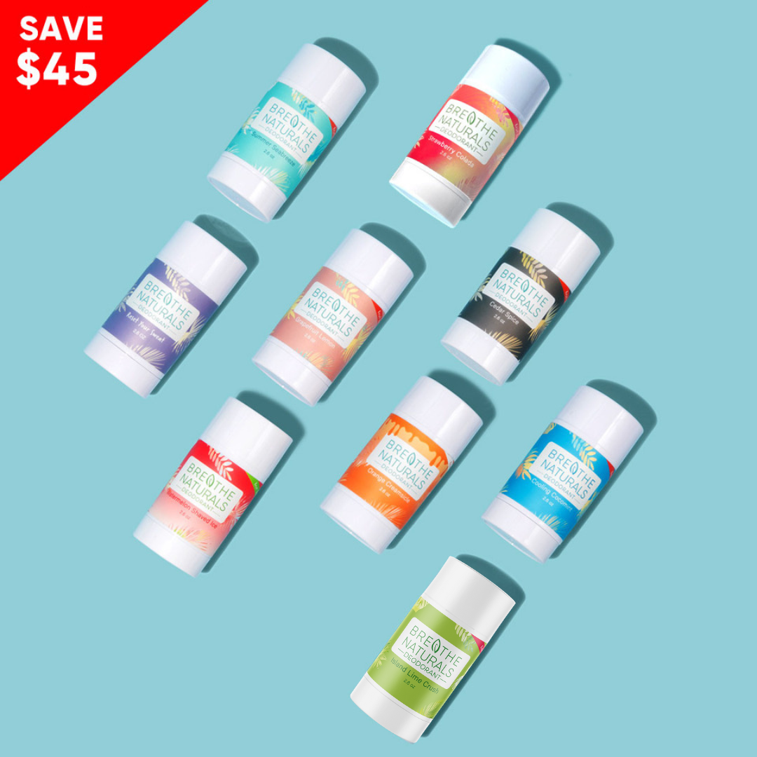 Breathe Naturals Deodorant The Family Pit Pack
