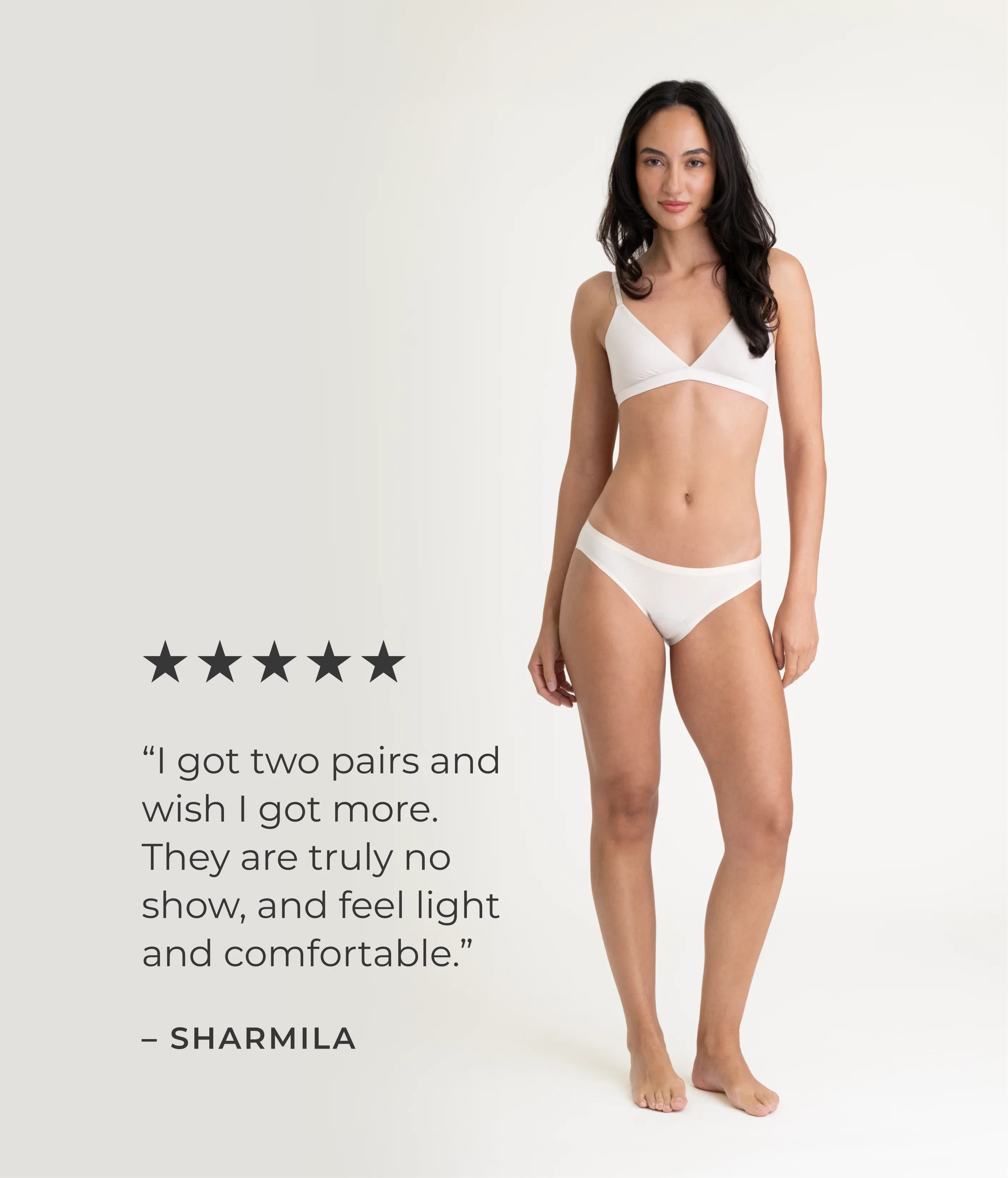 Saalt Leakproof Seamless Bikini