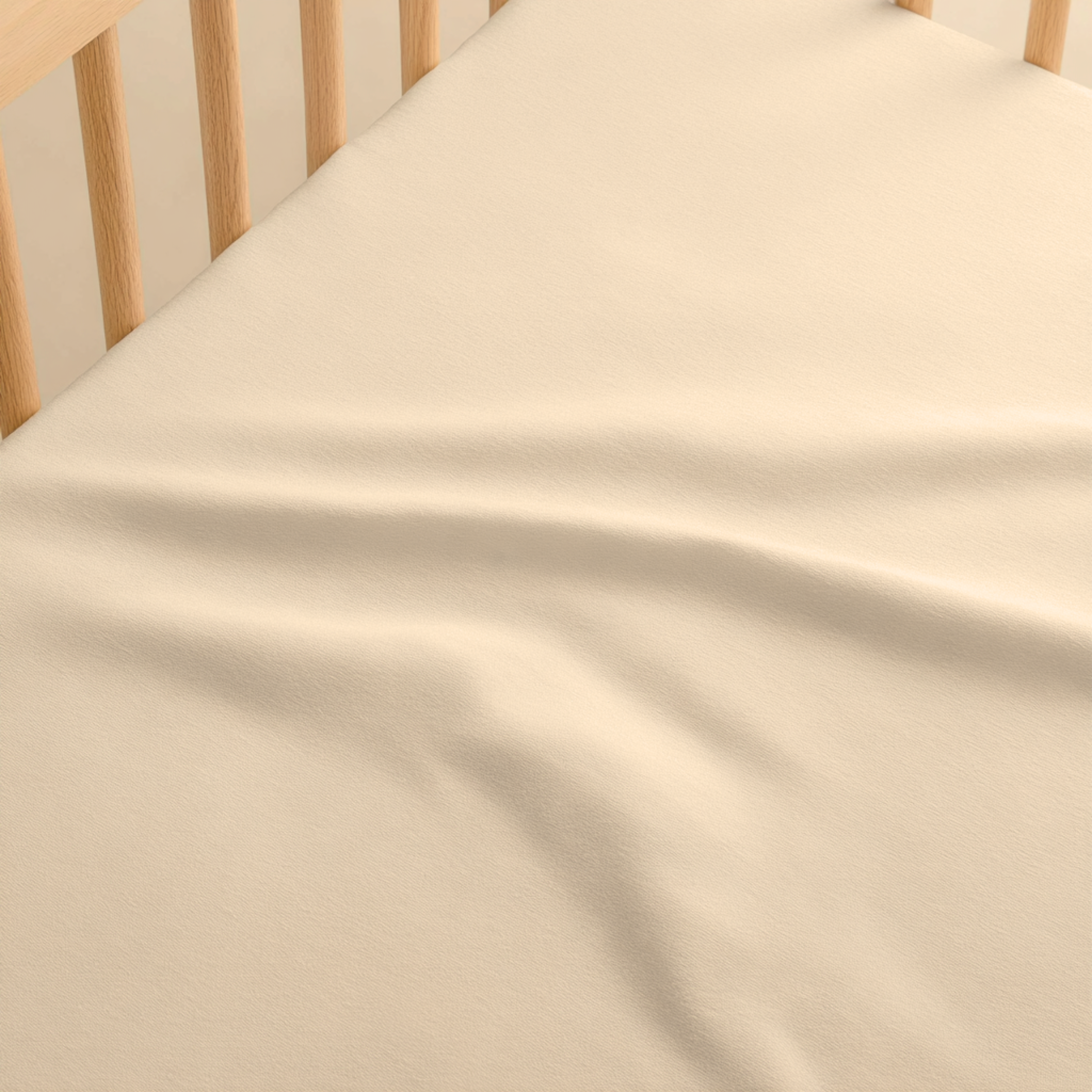Blaynk Organic Cotton Sateen Crib Sheet