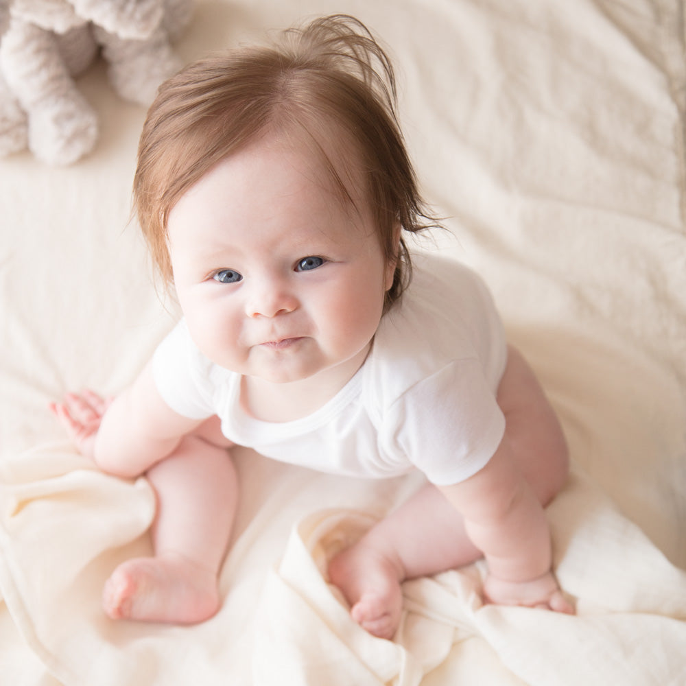 Blaynk Organic Cotton Sateen Crib Sheet