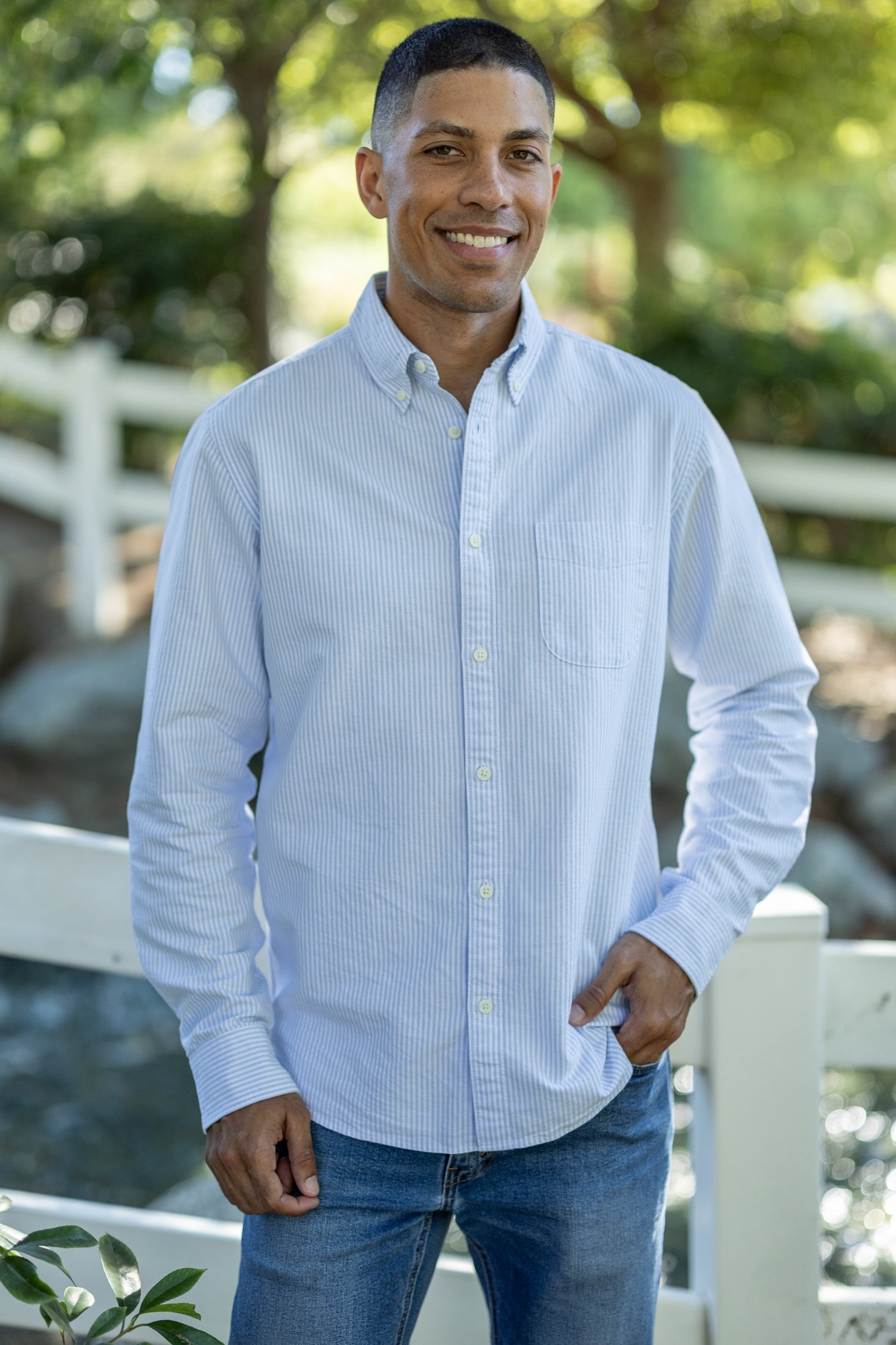 Vottera Organic Cotton Oxford Shirt