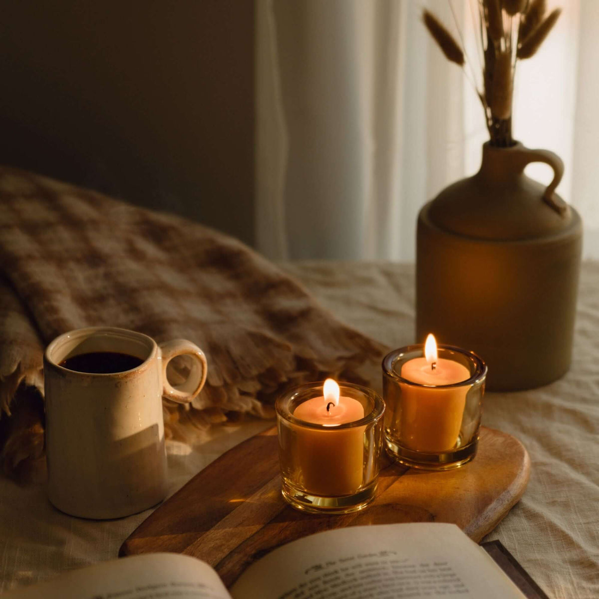 Bluecorn Candles Pure Beeswax Collection
