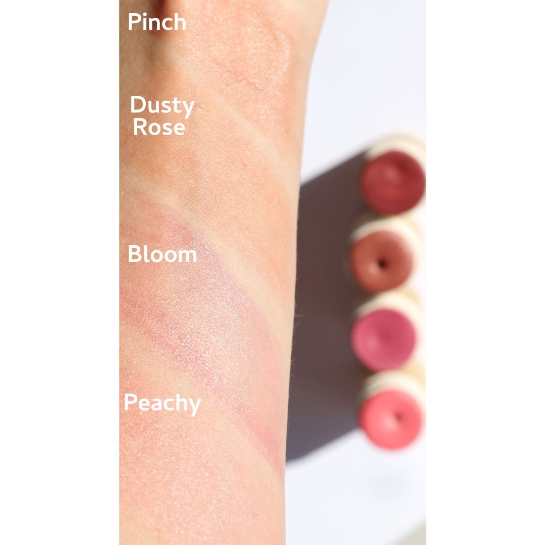 River Organics Creamy Vegan Blush Stick -  Peachy