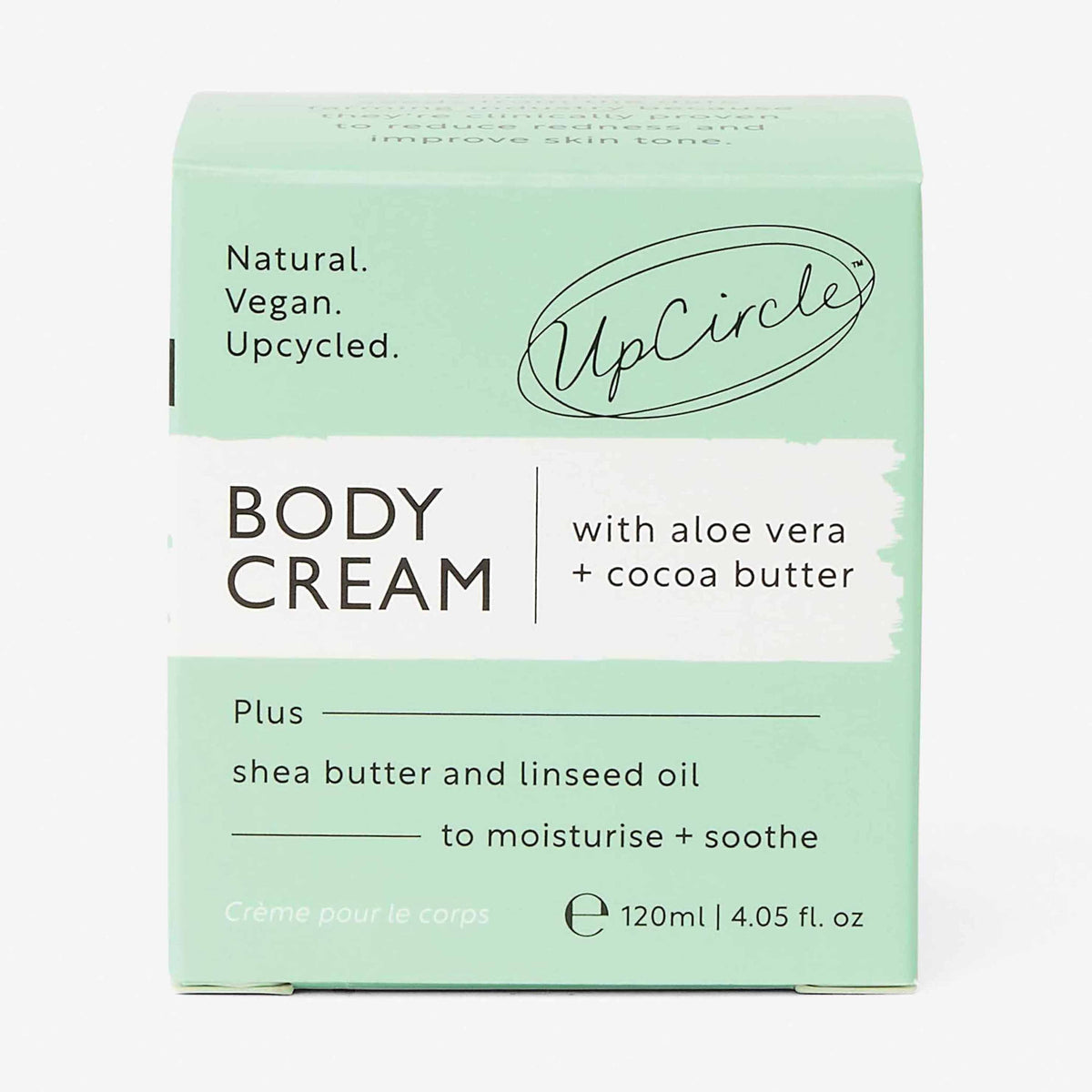 UpCircle Natural Body Cream with Aloe Vera + Cocoa Butter