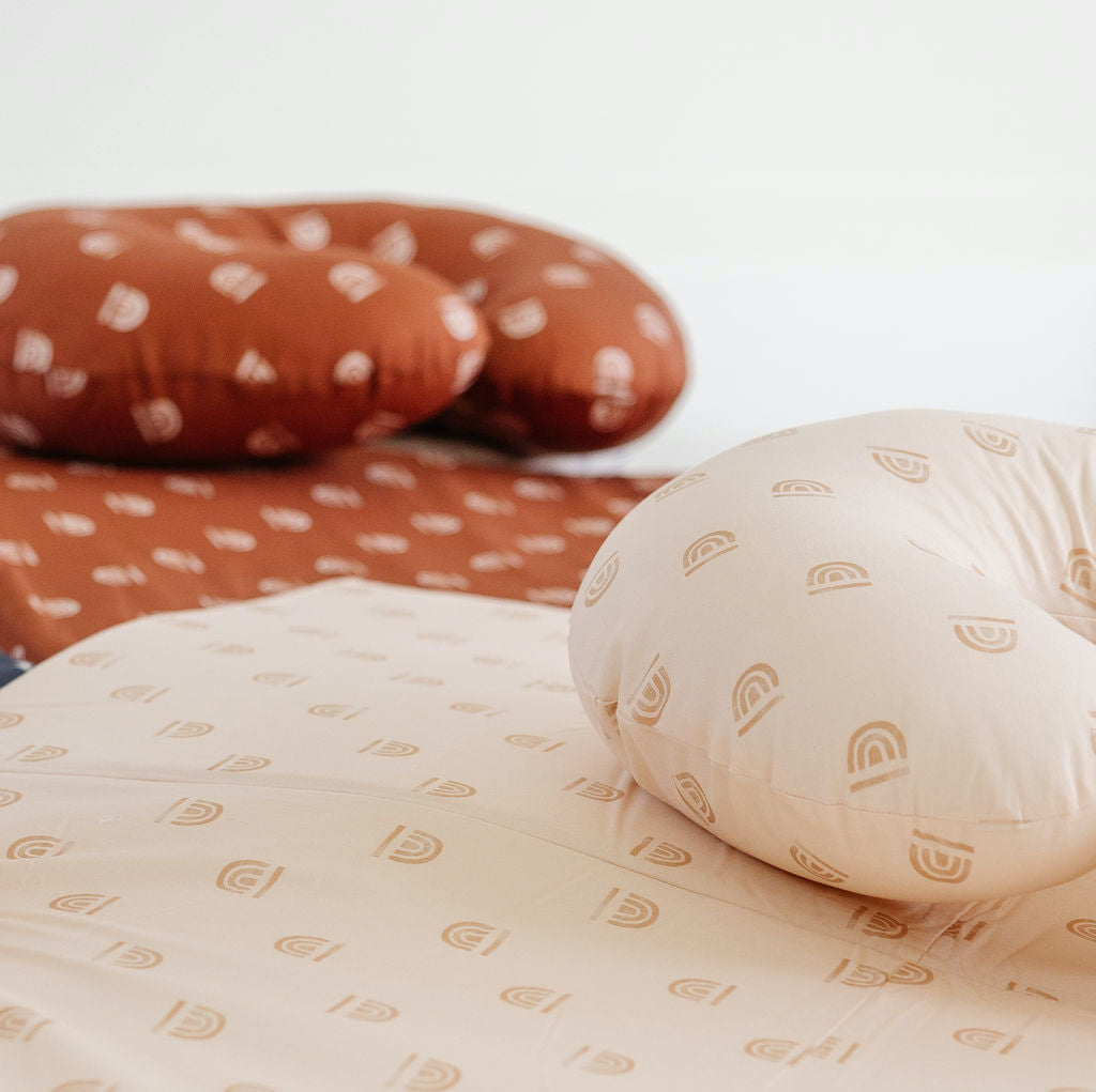 Toki Mats Rainbow Peach Organic Cotton Mat