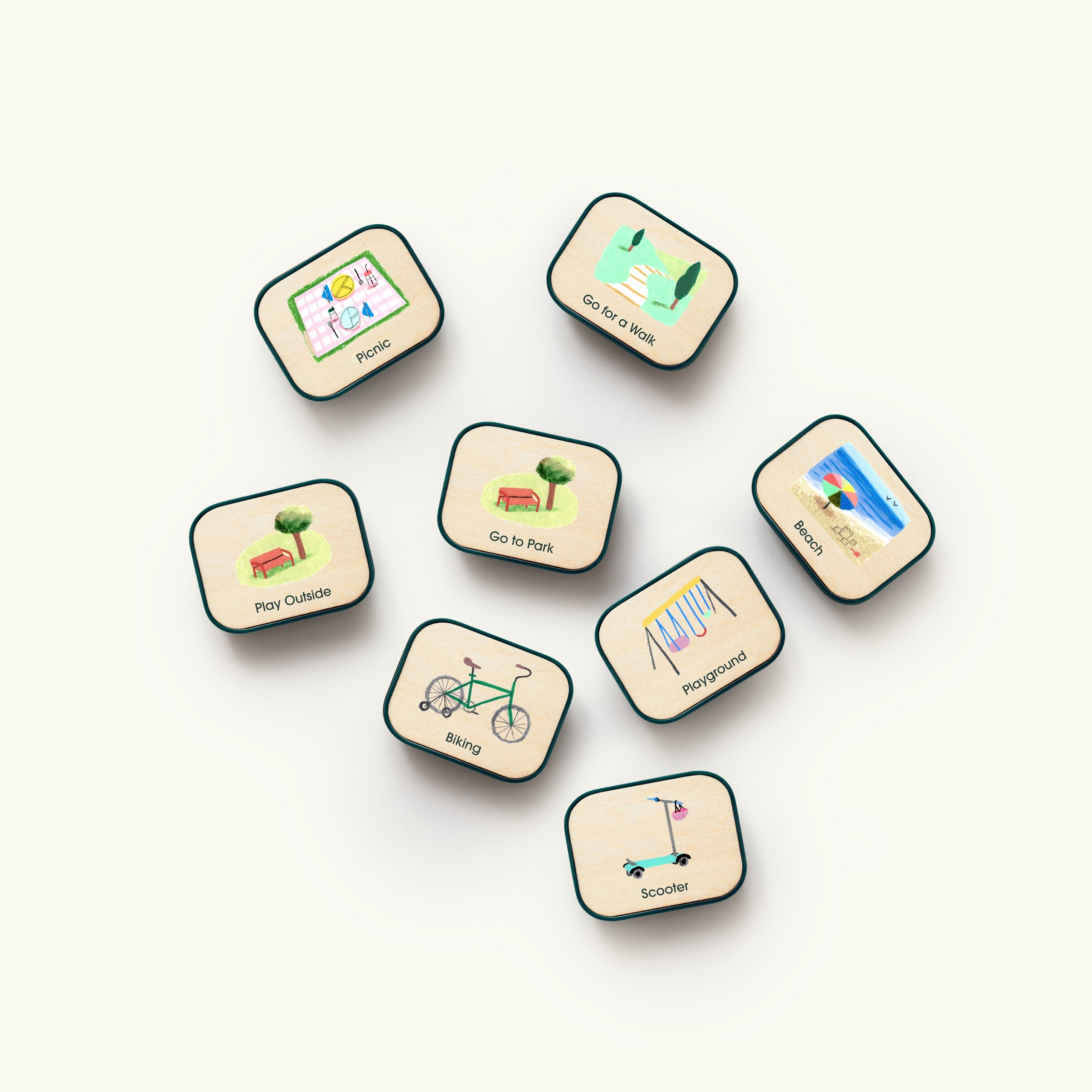 Charmspring Activity Tiles—Outdoor Adventure Bundle